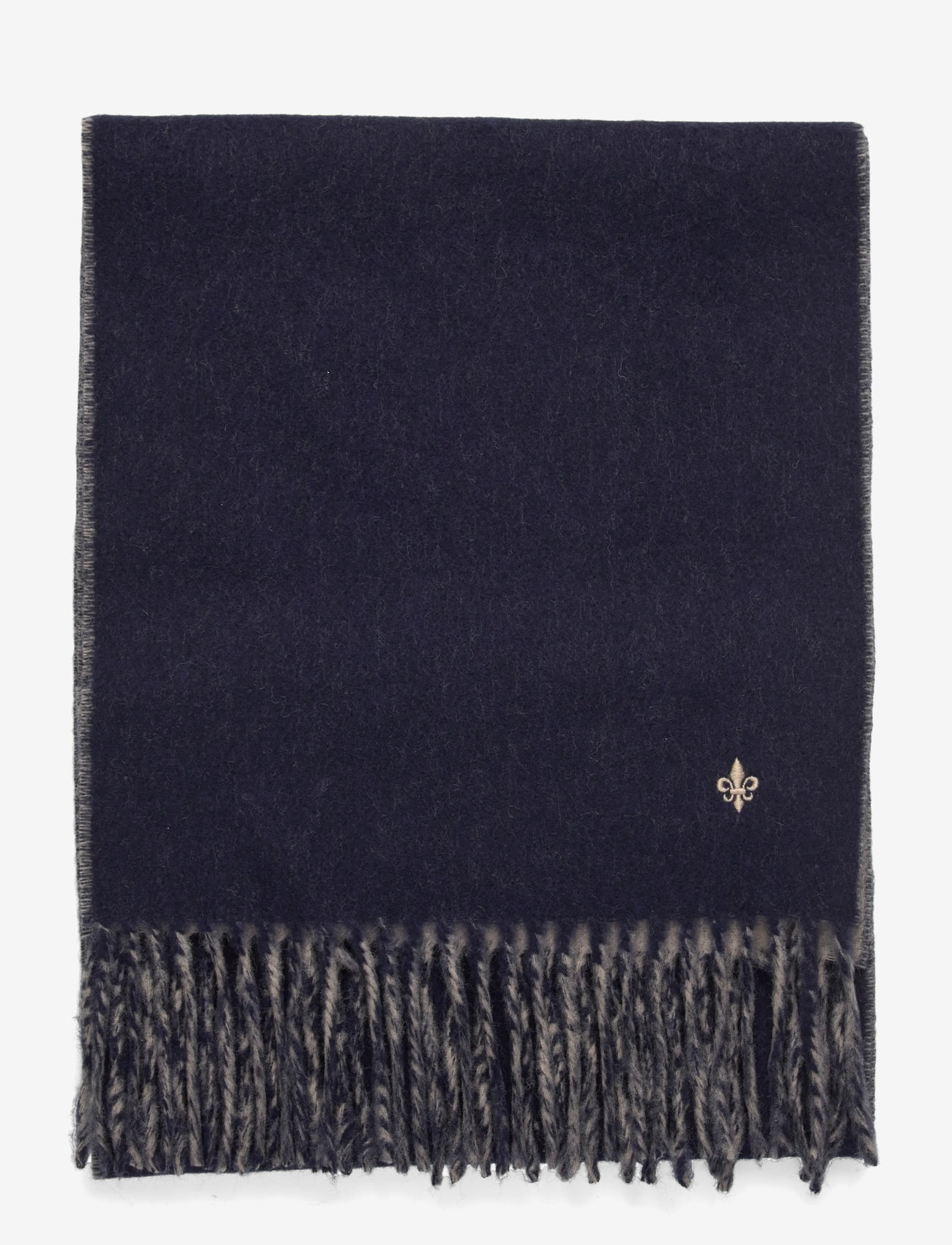 Morris - Double Face Scarf - accessoires - navy - 1