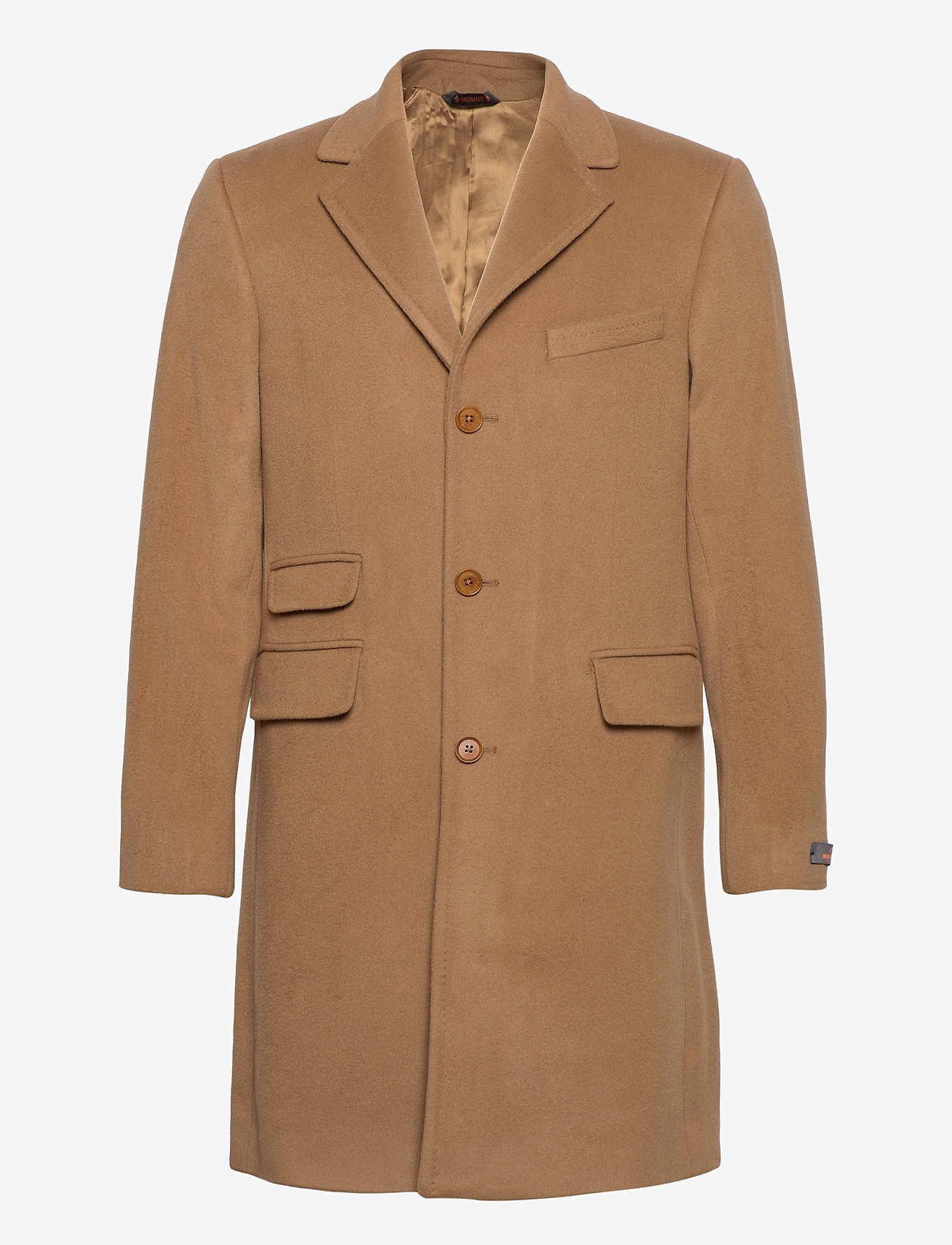 Wesley Wool Cashmere Coat - CAMEL