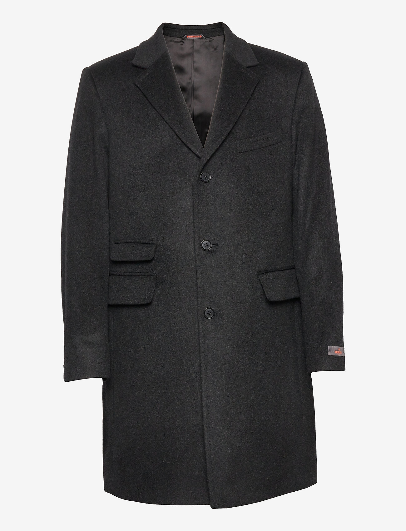 Morris - Wesley Wool Cashmere Coat - grey - 0