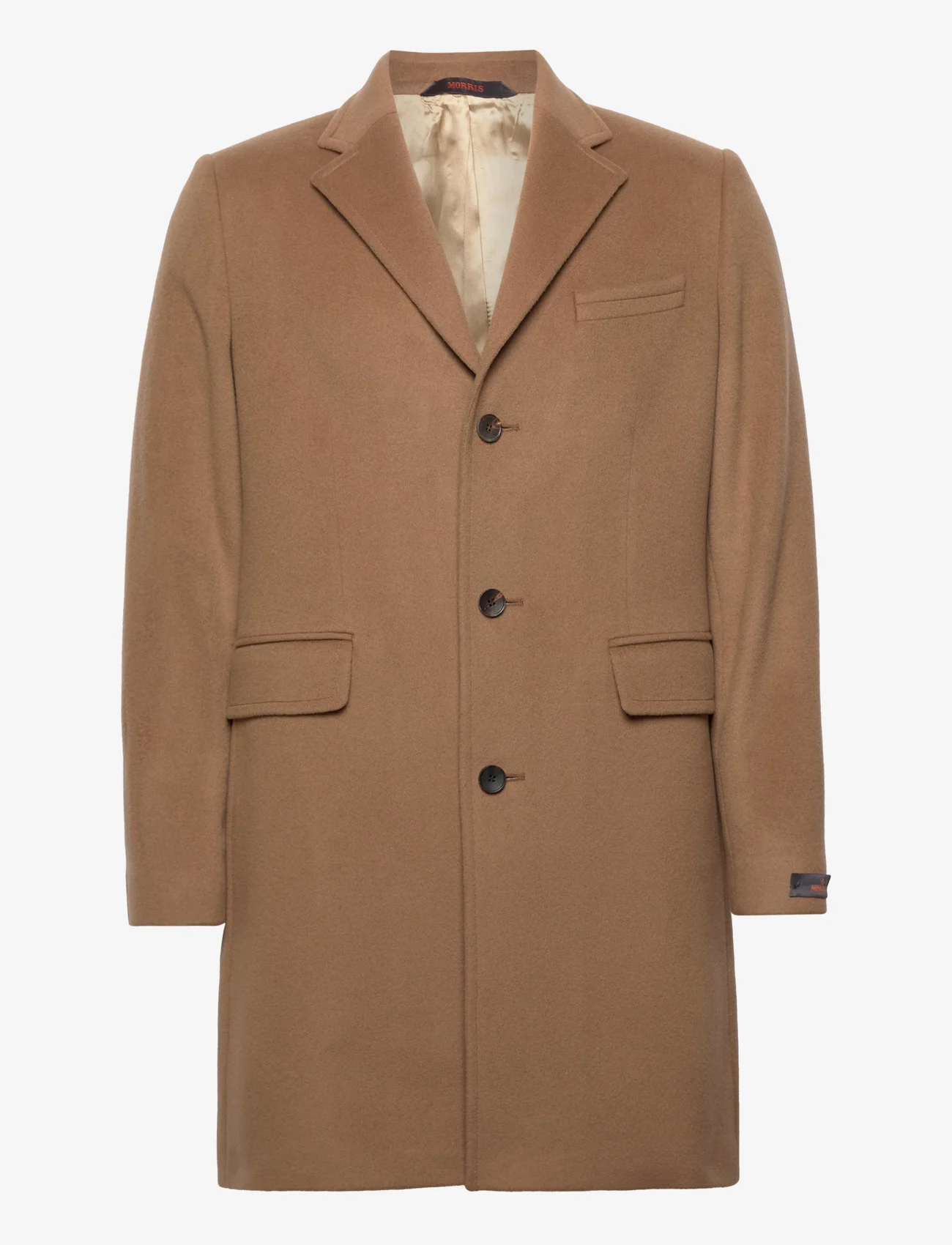 Morris - Morris Wool Cashmere Coat - winter jackets - camel - 0