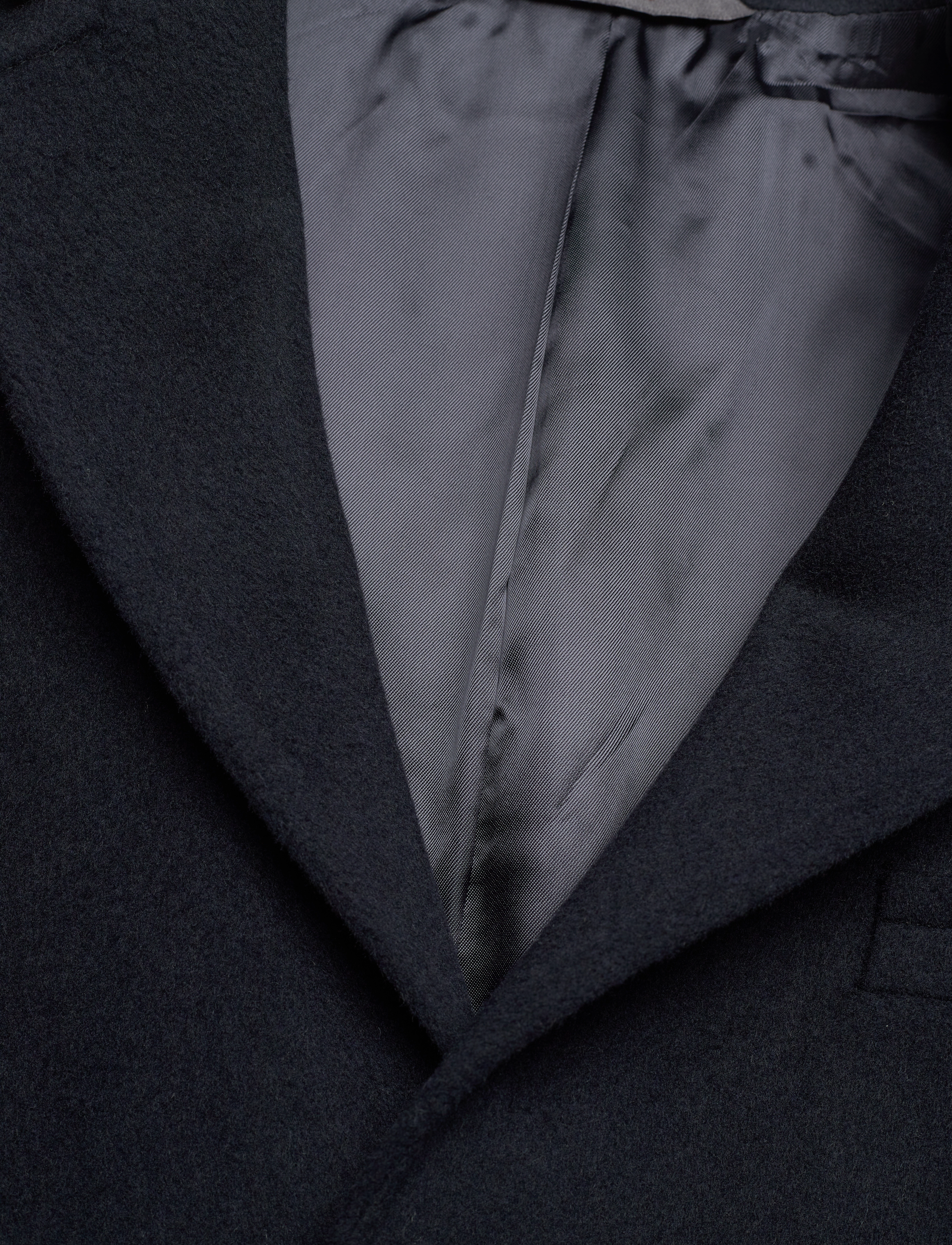 Morris - Morris Wool Cashmere Coat - navy - 2
