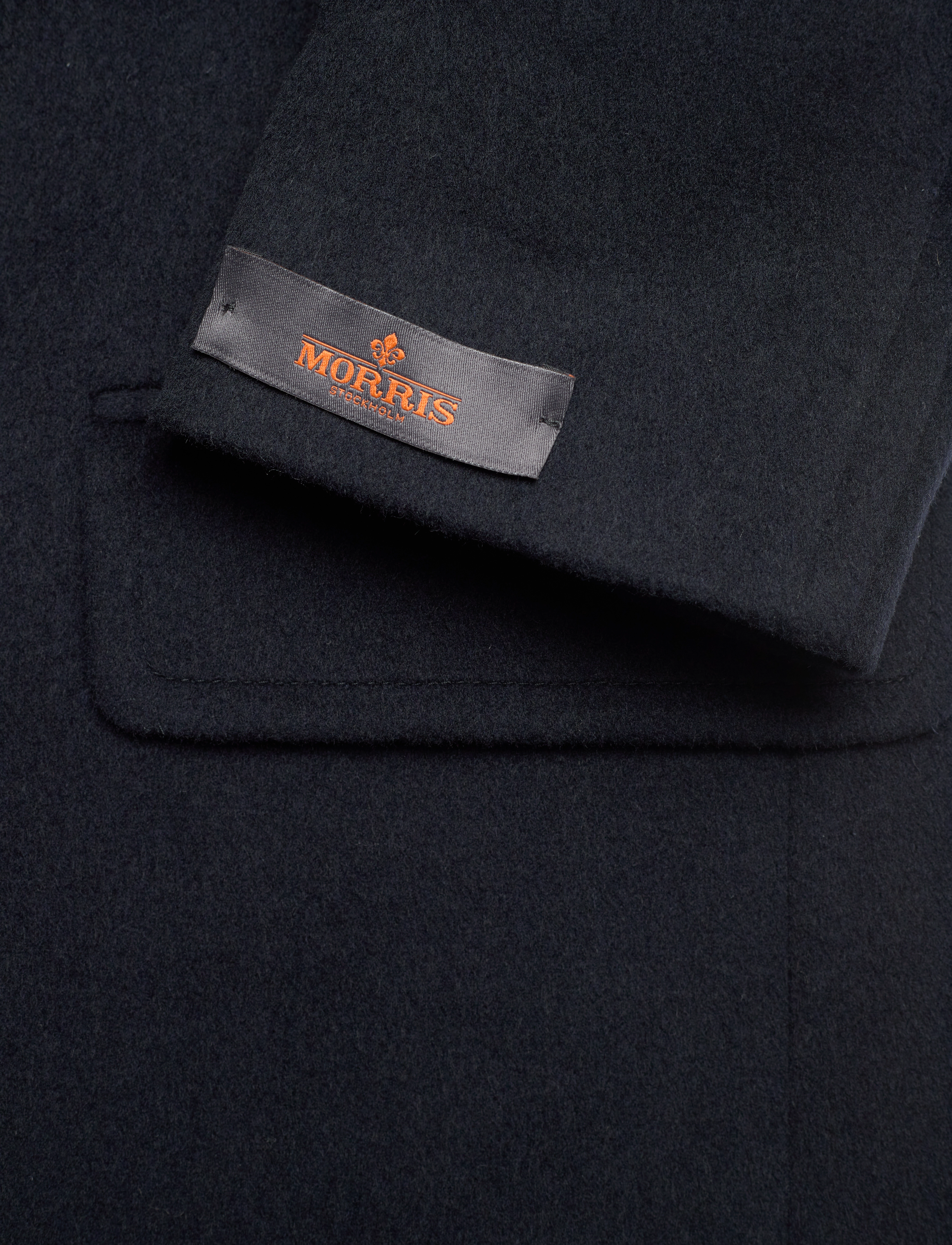 Morris - Morris Wool Cashmere Coat - navy - 3