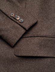 Morris - Morris Wool SB Coat - vinterjakker - brown - 3