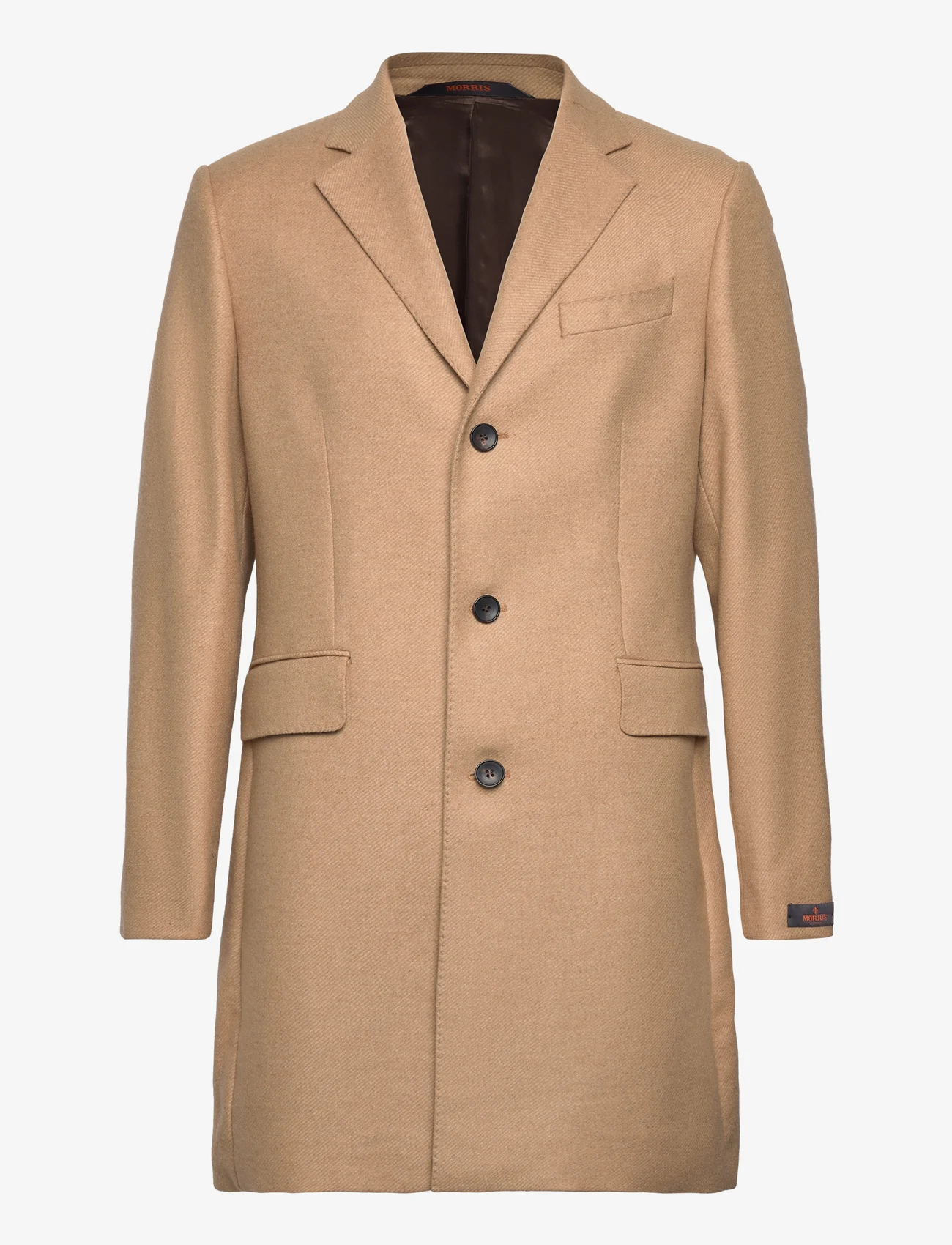 Morris - Morris Wool SB Coat - winter jackets - camel - 0