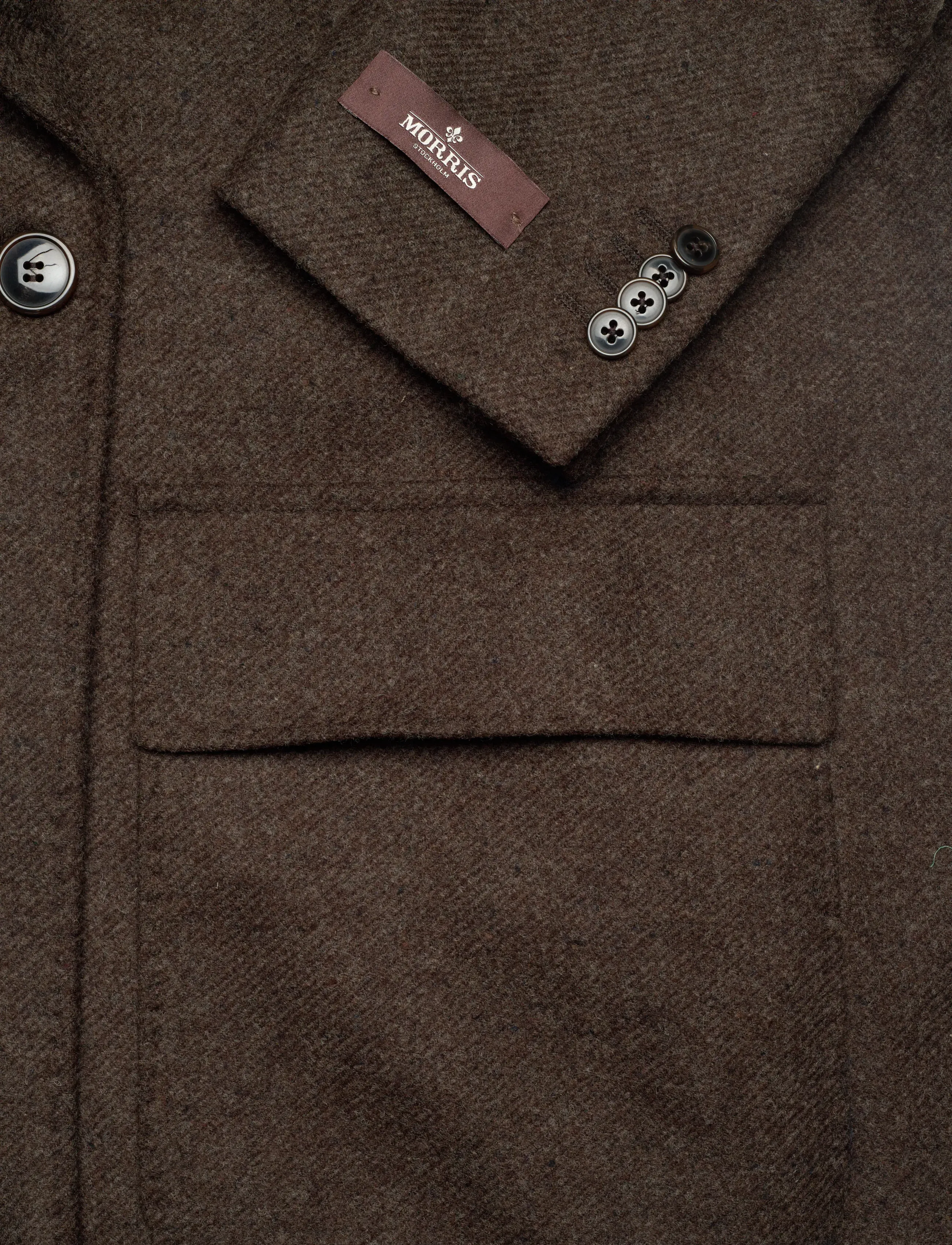 Morris - Brian DB Coat - winter jackets - brown - 3