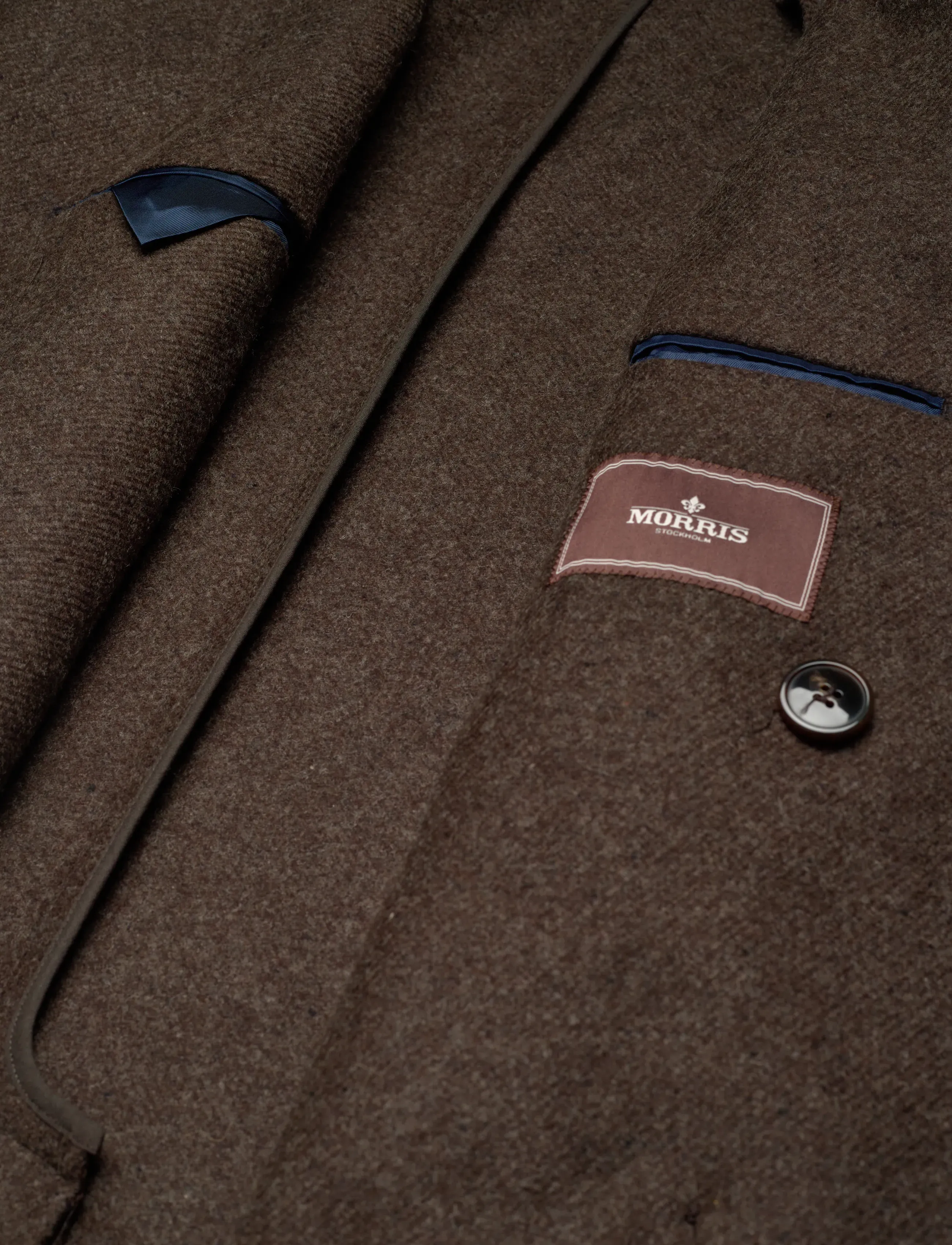 Morris - Brian DB Coat - winter jackets - brown - 4
