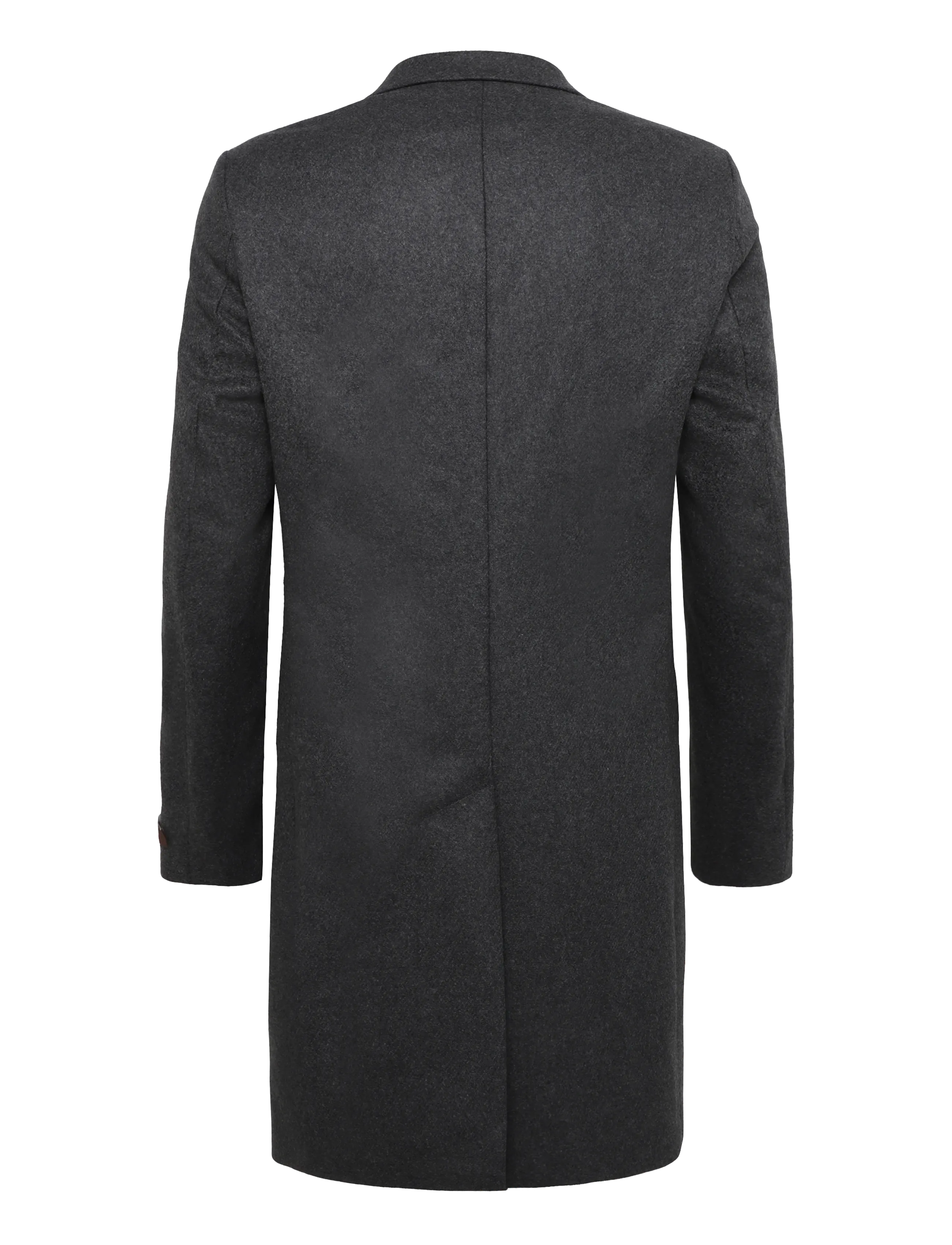 Morris - Ben Wool Coat - winterjacken - grey - 2