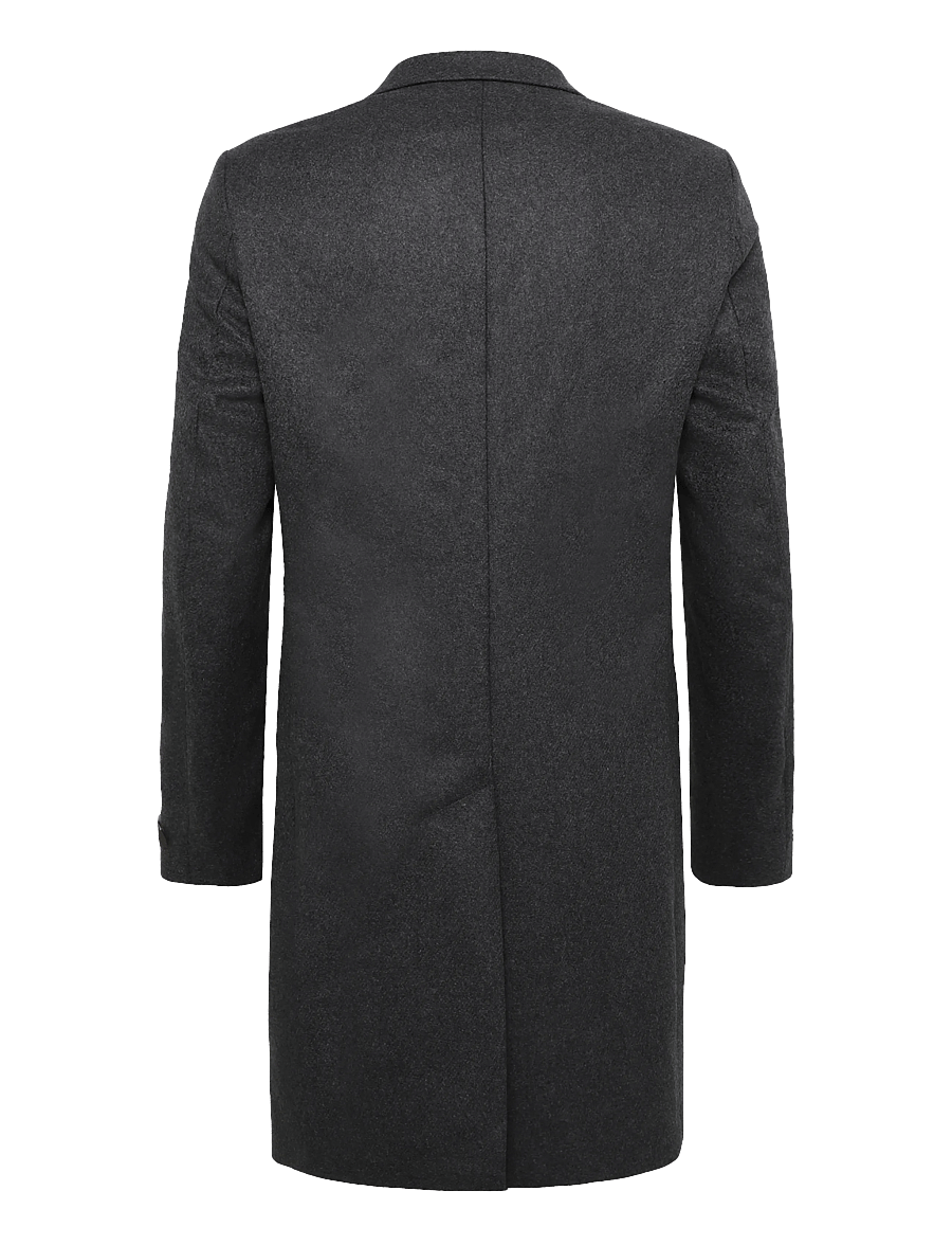 Morris - Ben Wool Coat - winterjacken - grey - 2