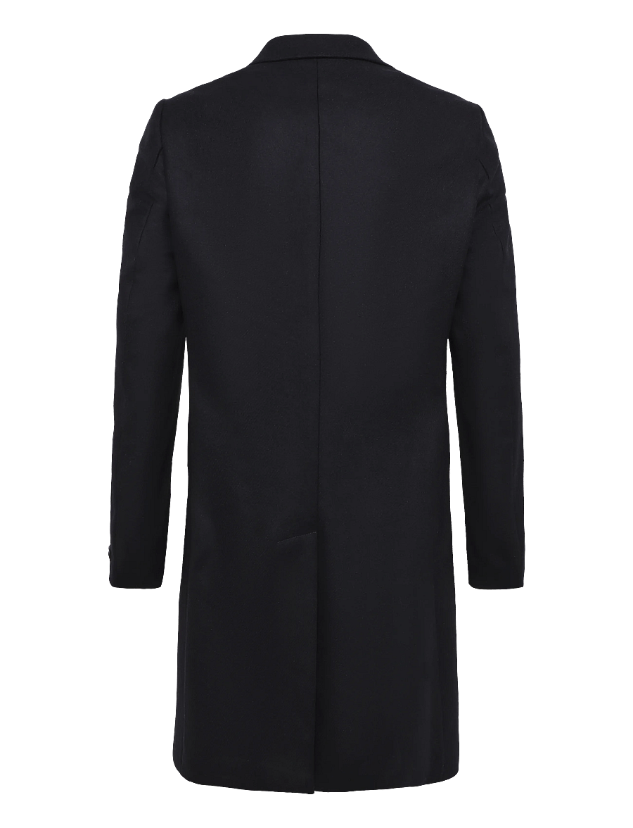 Morris - Ben Wool Coat - winter jackets - navy - 2