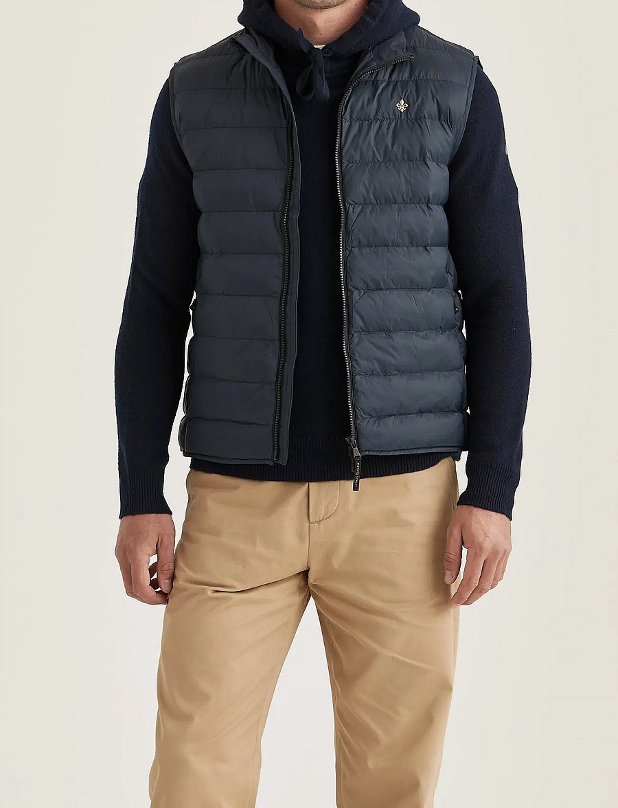 Morris - Norfolk Liner Vest - westen - blue - 0