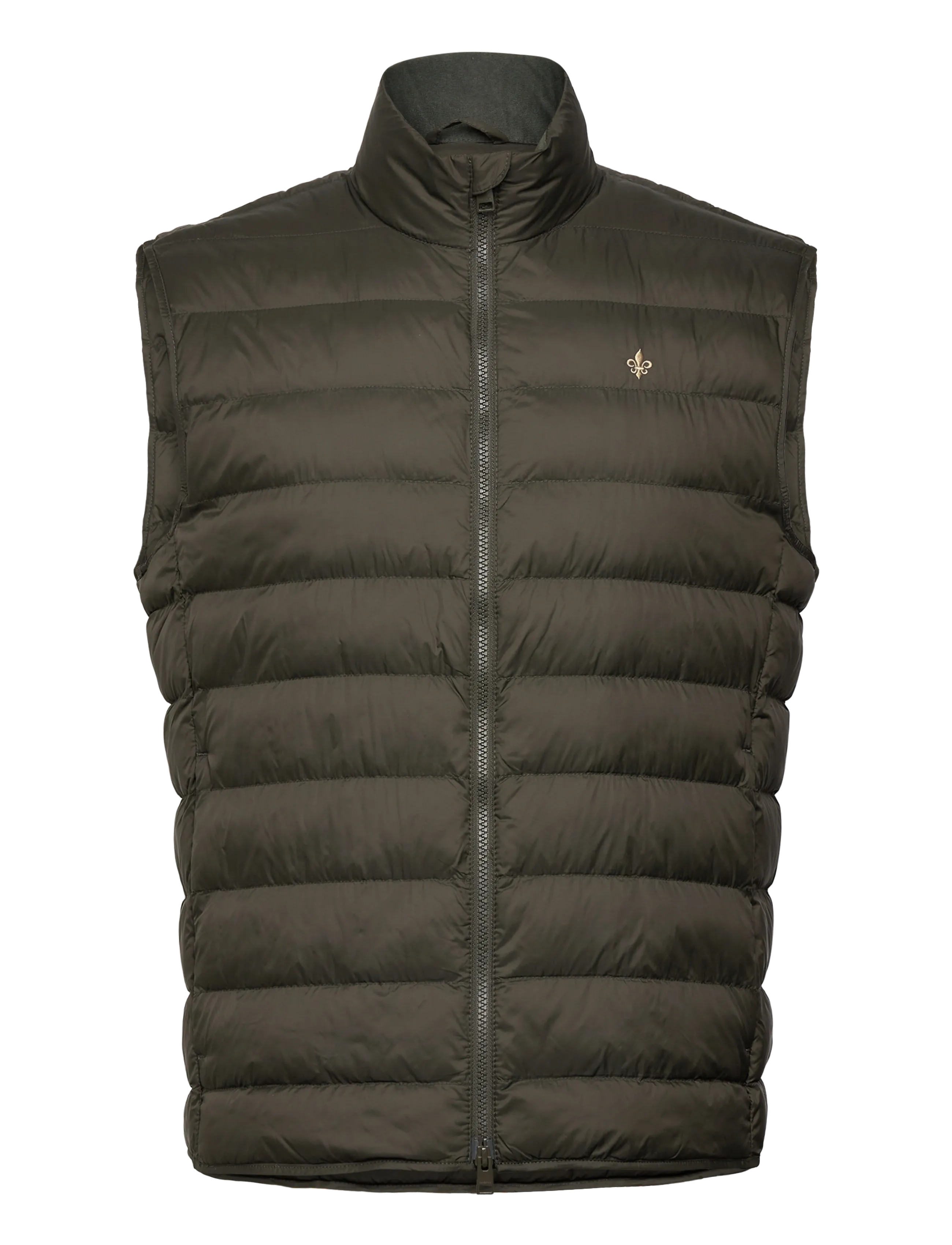 Morris Norfolk Liner Vest - Kläder - OLIVE / khaki/green