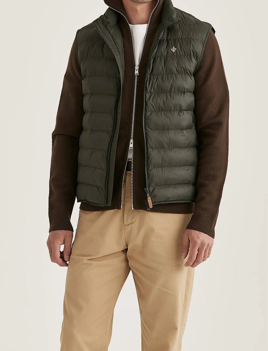 Morris - Norfolk Liner Vest - westen - olive - 0