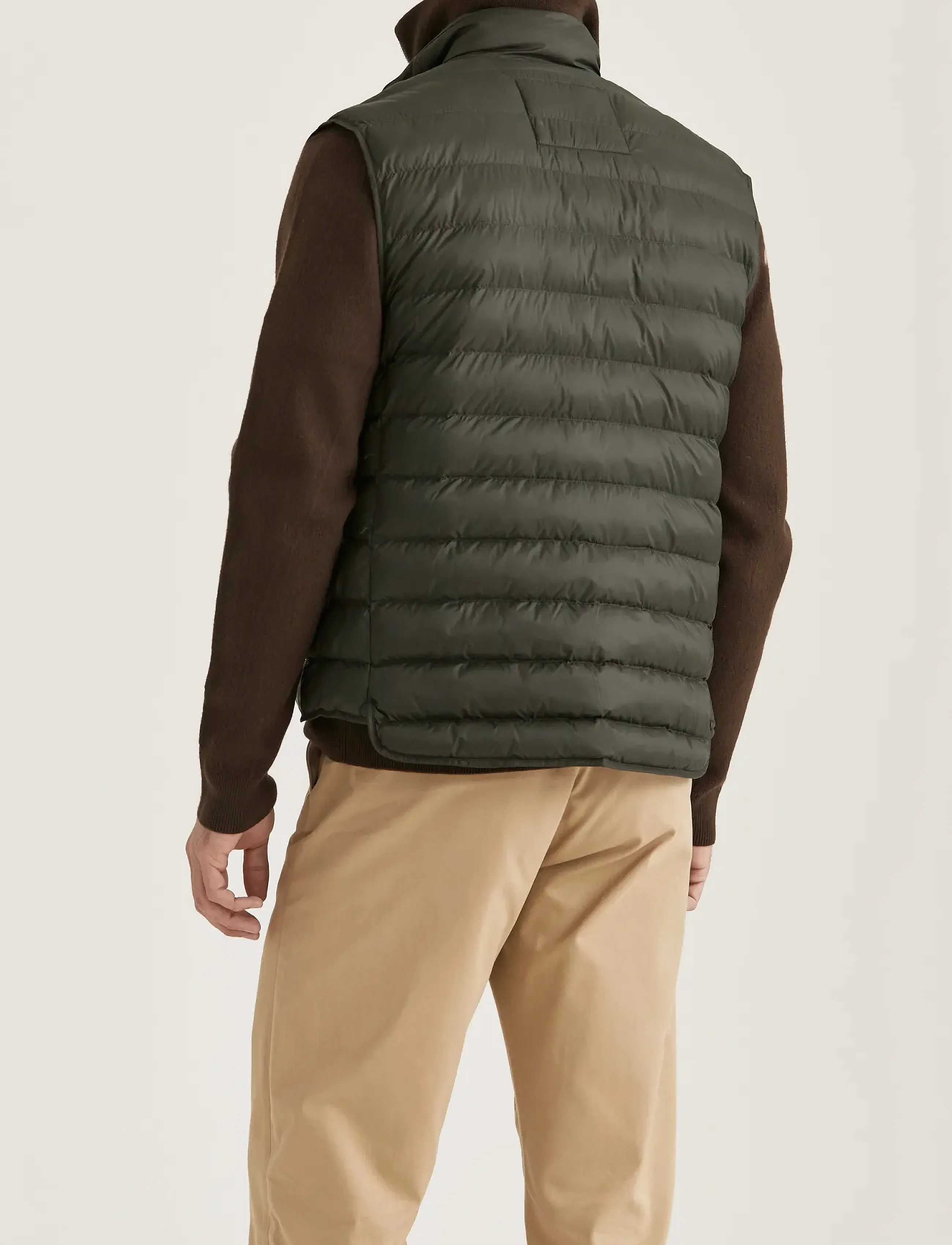 Morris - Norfolk Liner Vest - vesti - olive - 4