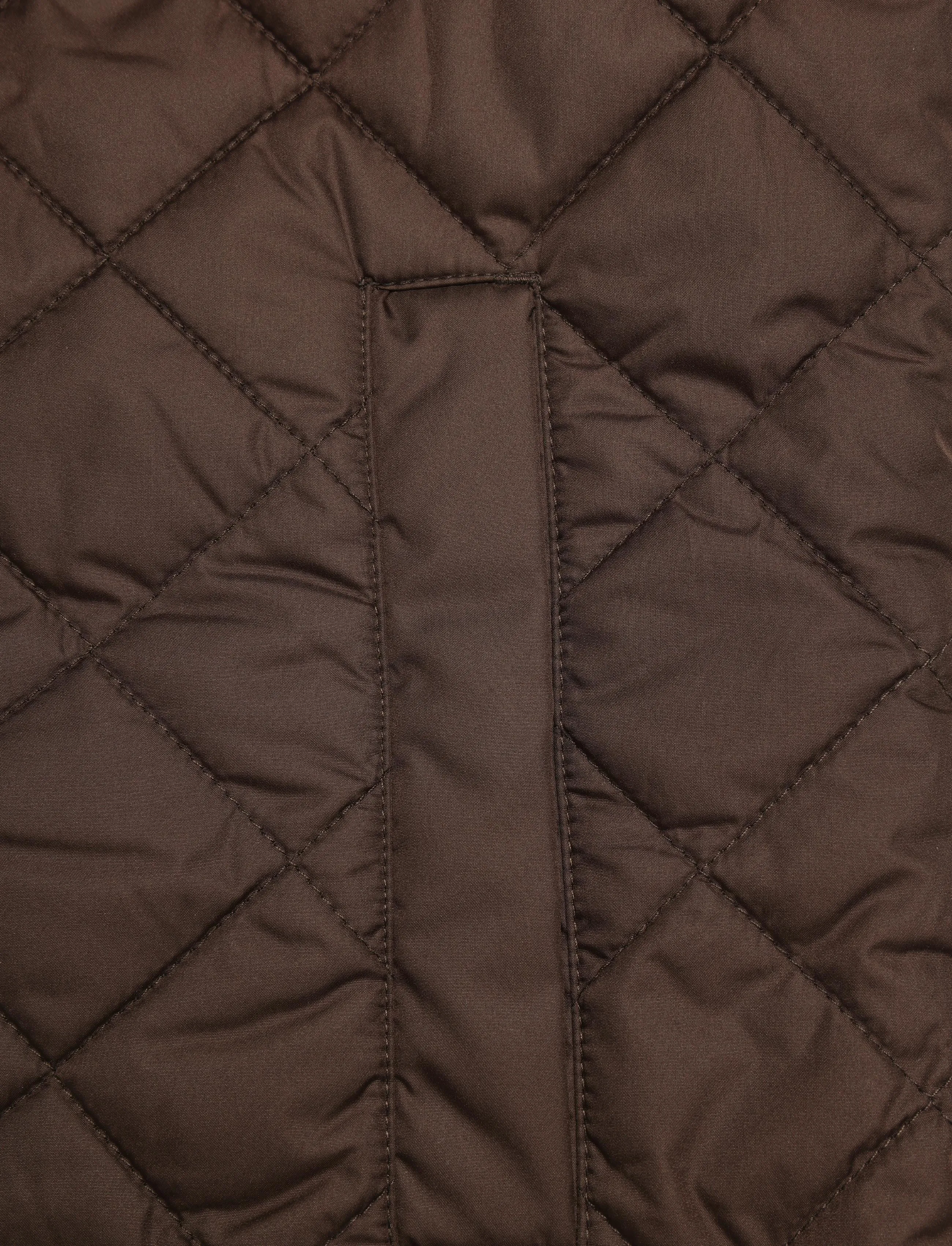 Morris - Teddy Quilted Vest - brown - 3