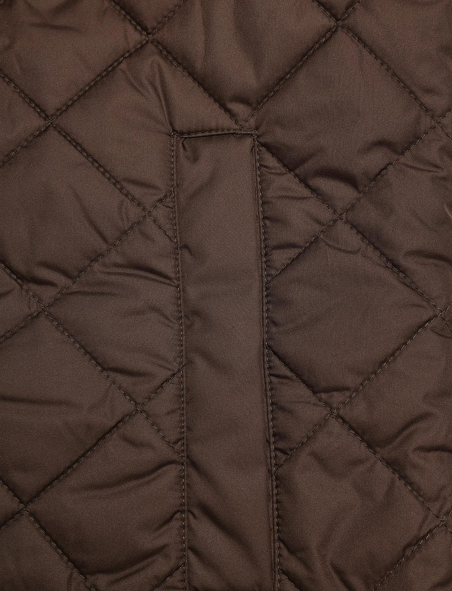 Morris - Teddy Quilted Vest - brown - 3