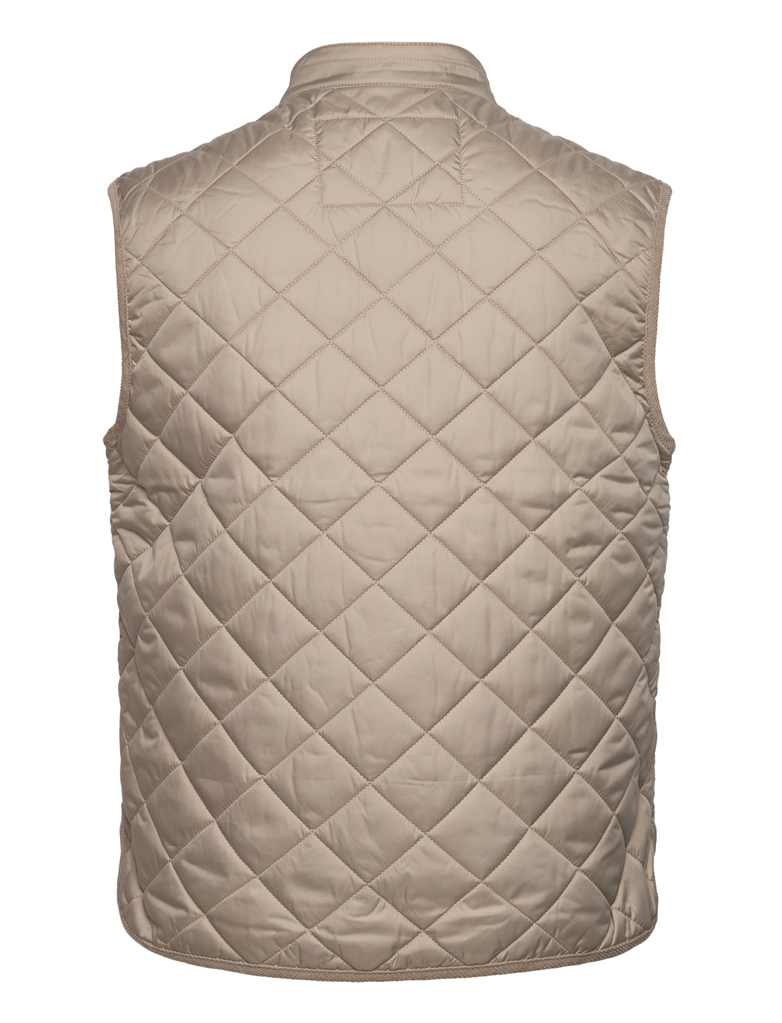 Morris - Teddy Quilted Vest - västar - khaki - 2