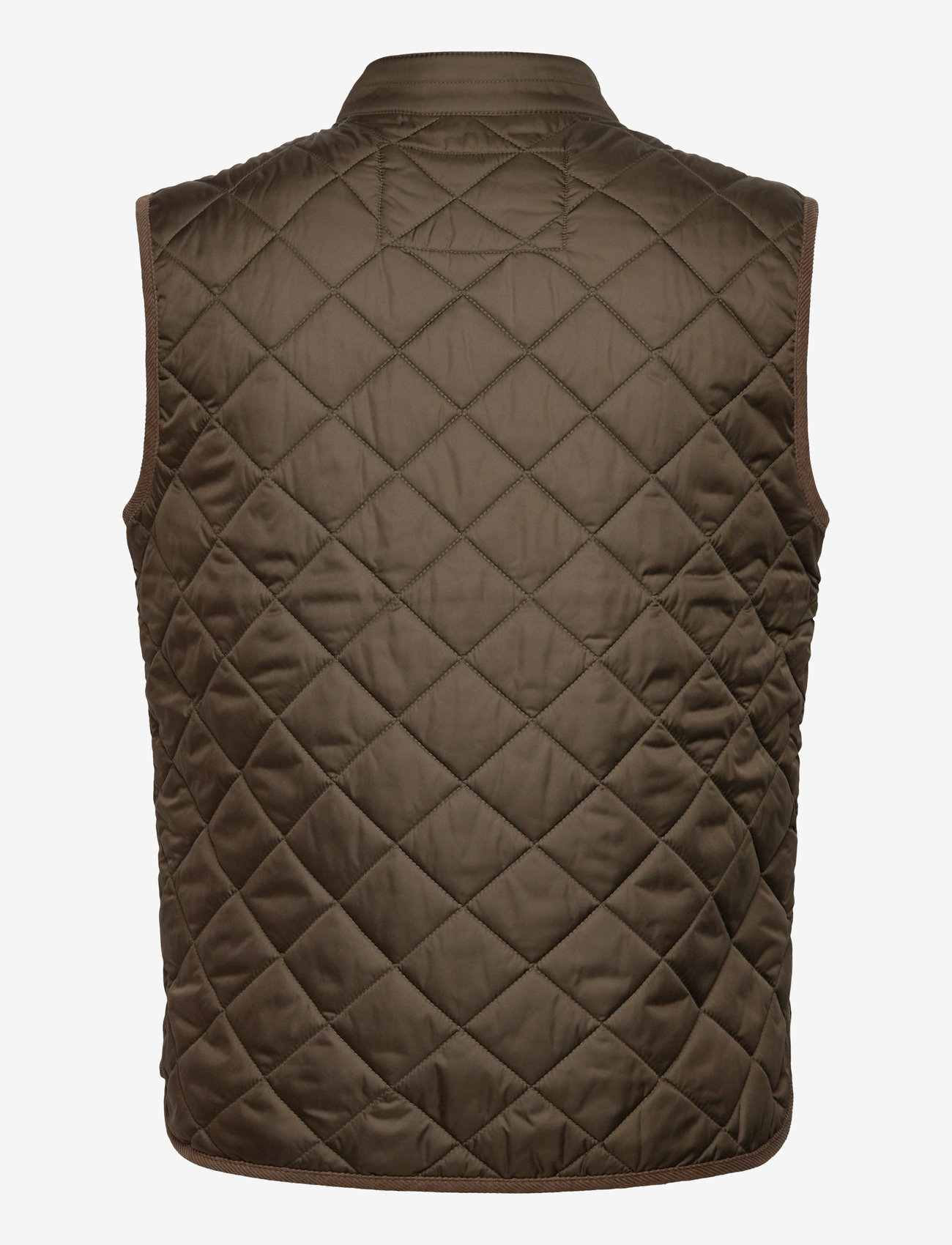 Morris - Teddy Quilted Vest - bodywarmers - olive - 2
