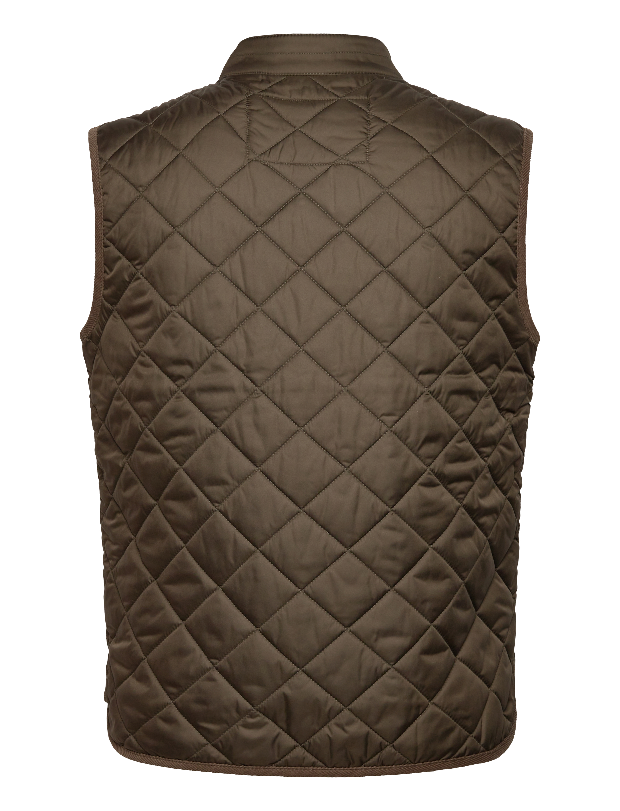 Morris - Teddy Quilted Vest - vests - olive - 2