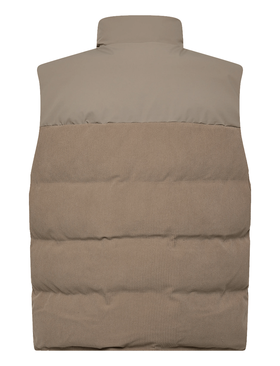 Morris - Catton Puffer Vest - vests - khaki - 2