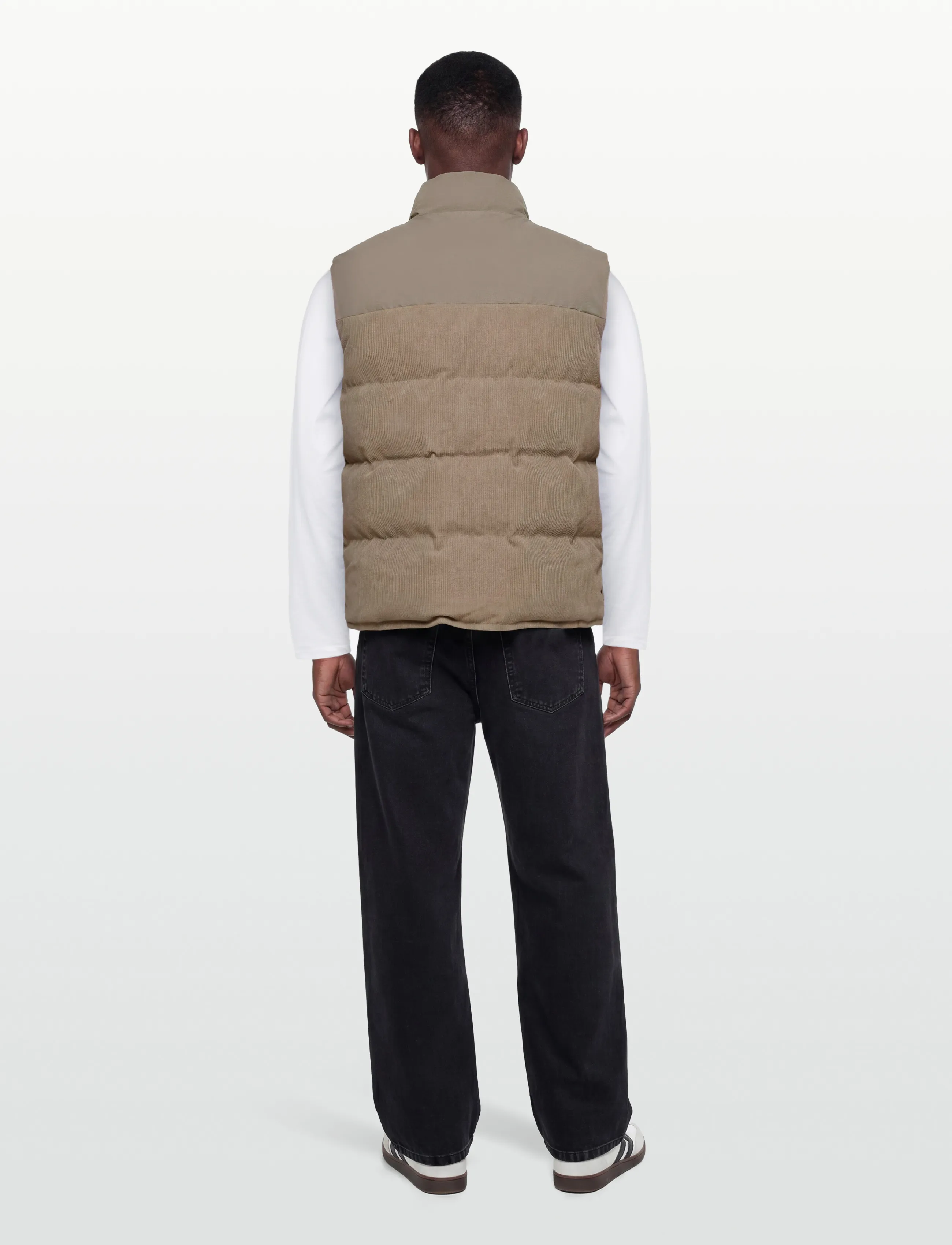 Morris - Catton Puffer Vest - vestid - khaki - 4