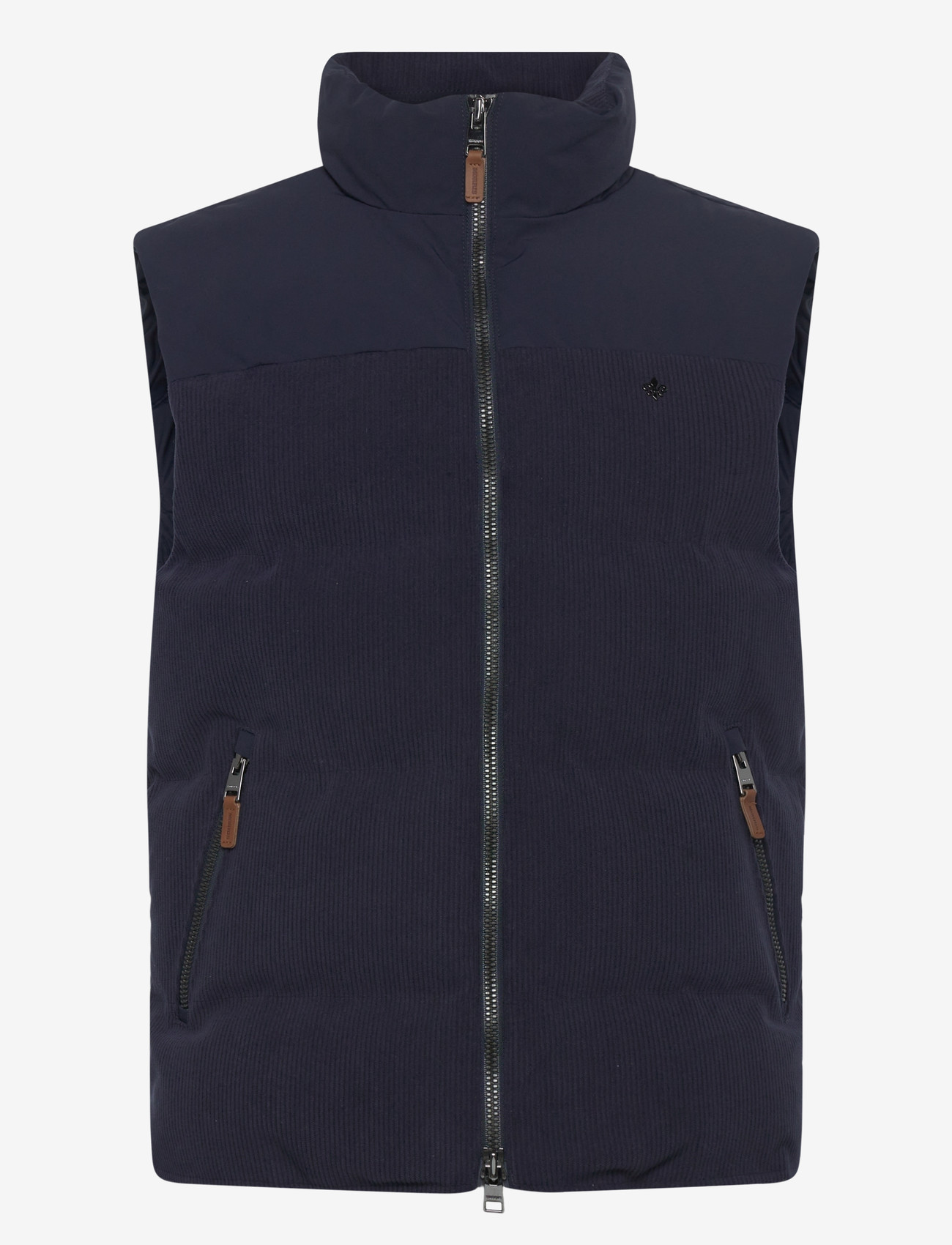 Morris - Catton Puffer Vest - vestid - navy - 0