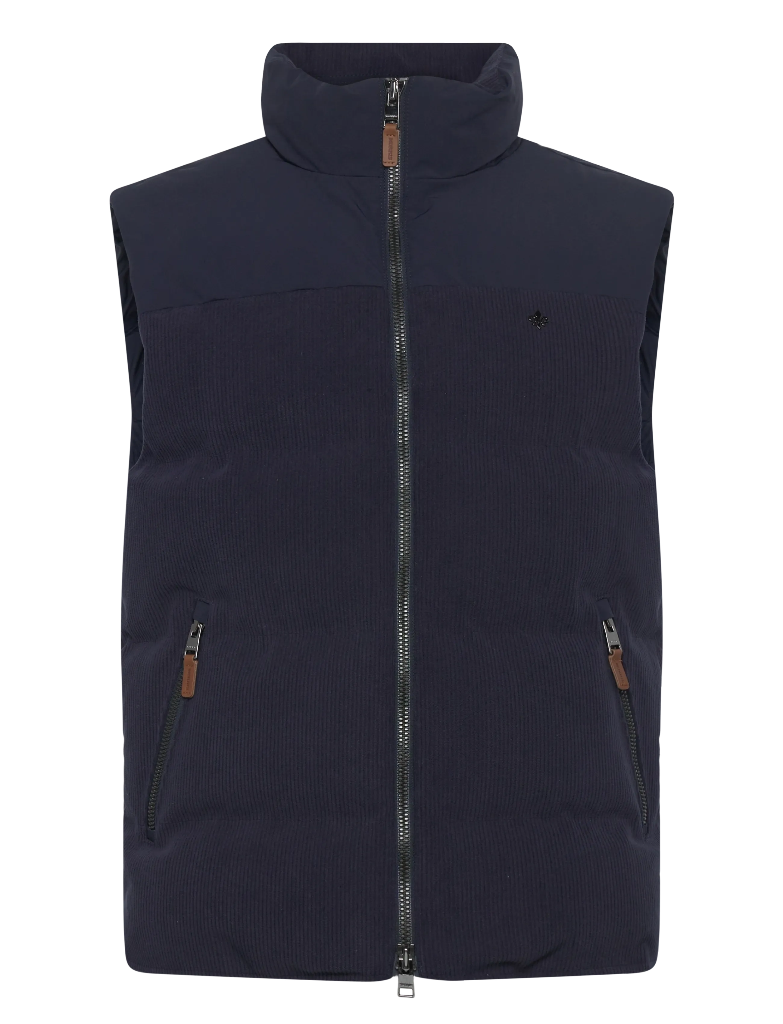 Morris - Catton Puffer Vest - vestid - navy - 1