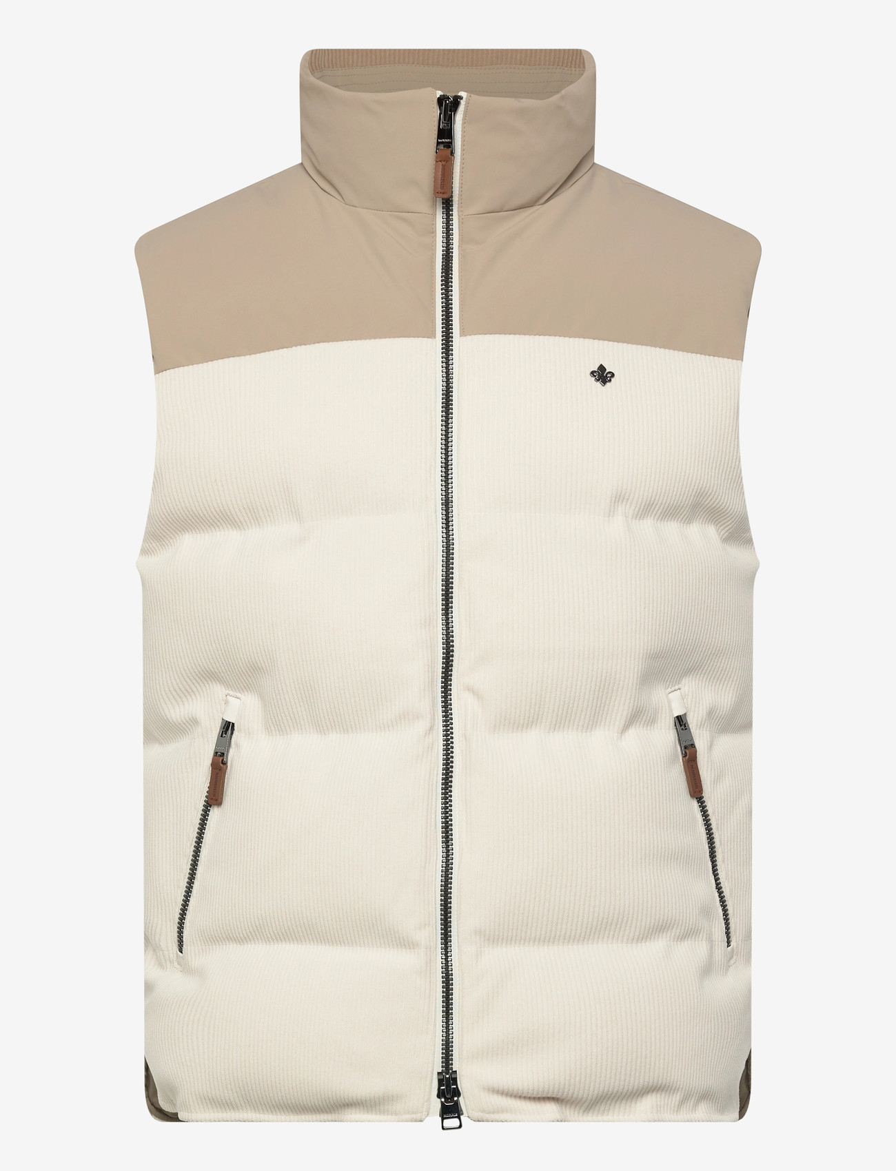 Morris - Catton Puffer Vest - veste - off white - 1