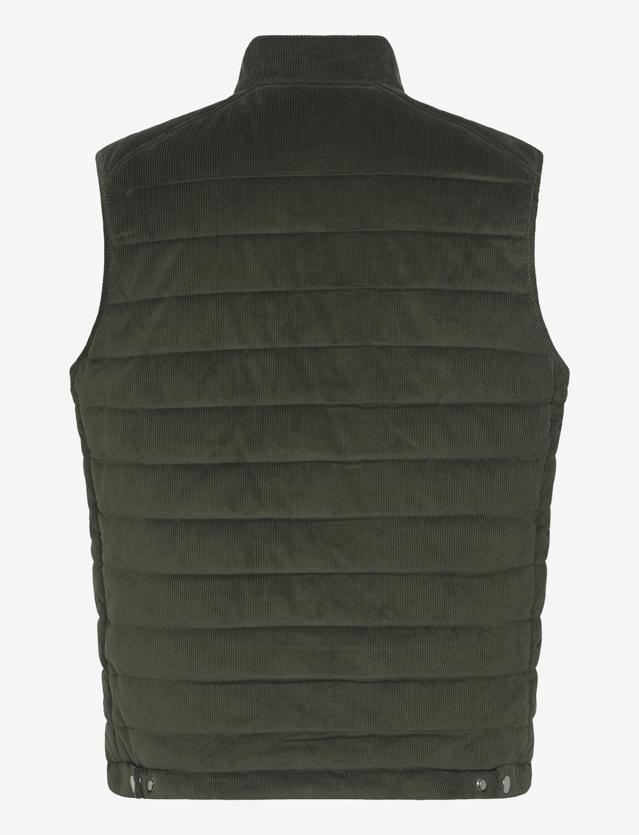 Morris - Ted Quilted Cord Vest - västar - olive - 2