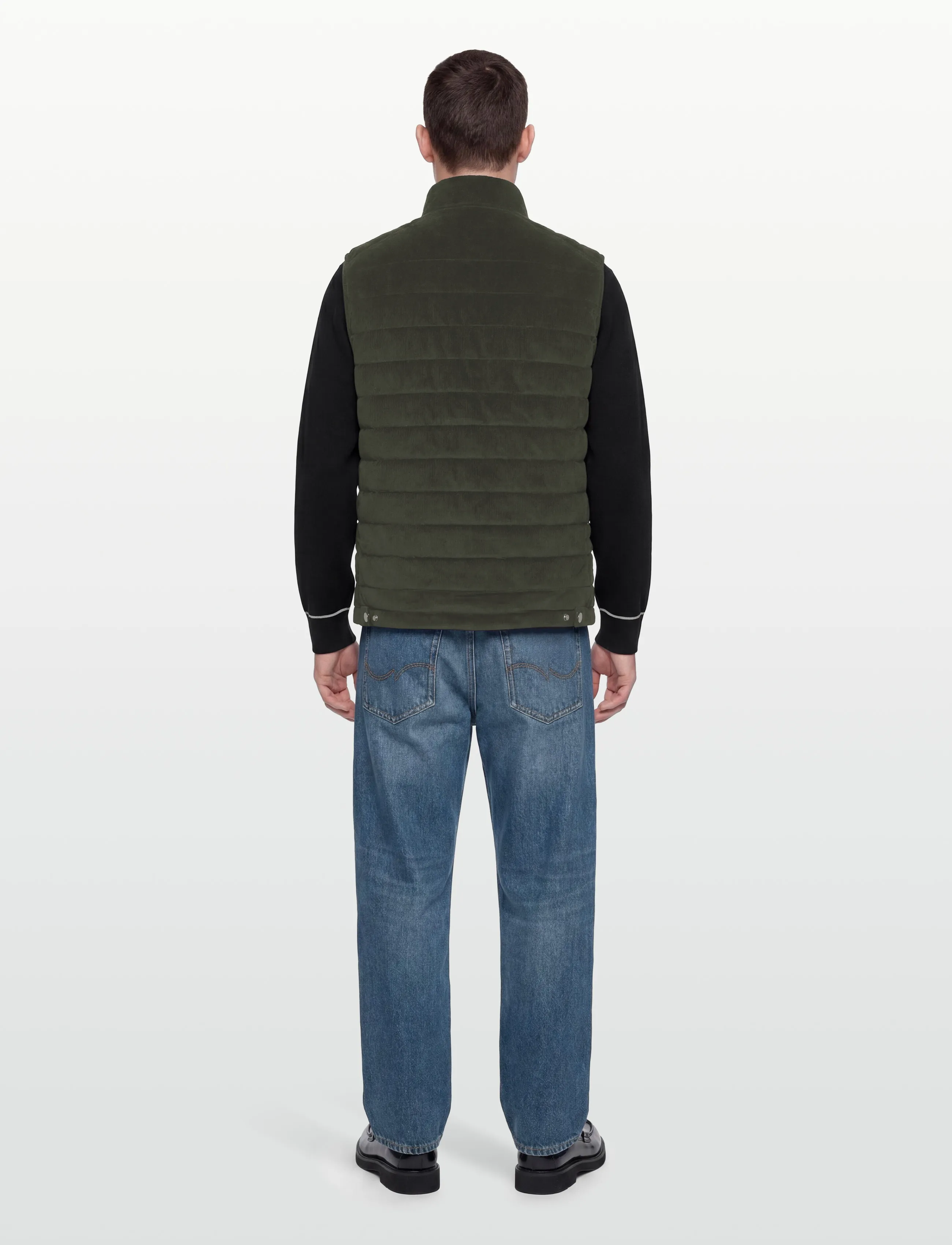 Morris Ted Quilted Cord Vest västar herr – bild 3