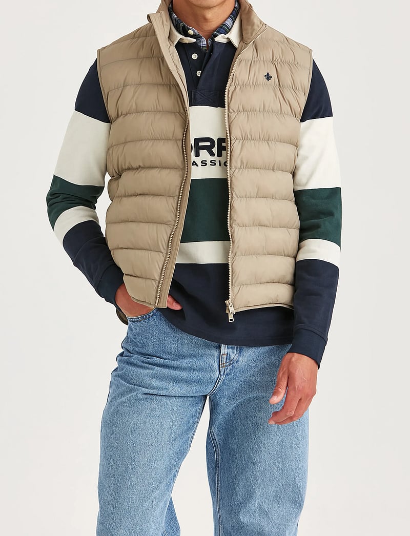 Morris - Norfolk Liner Vest - västar - khaki - 0