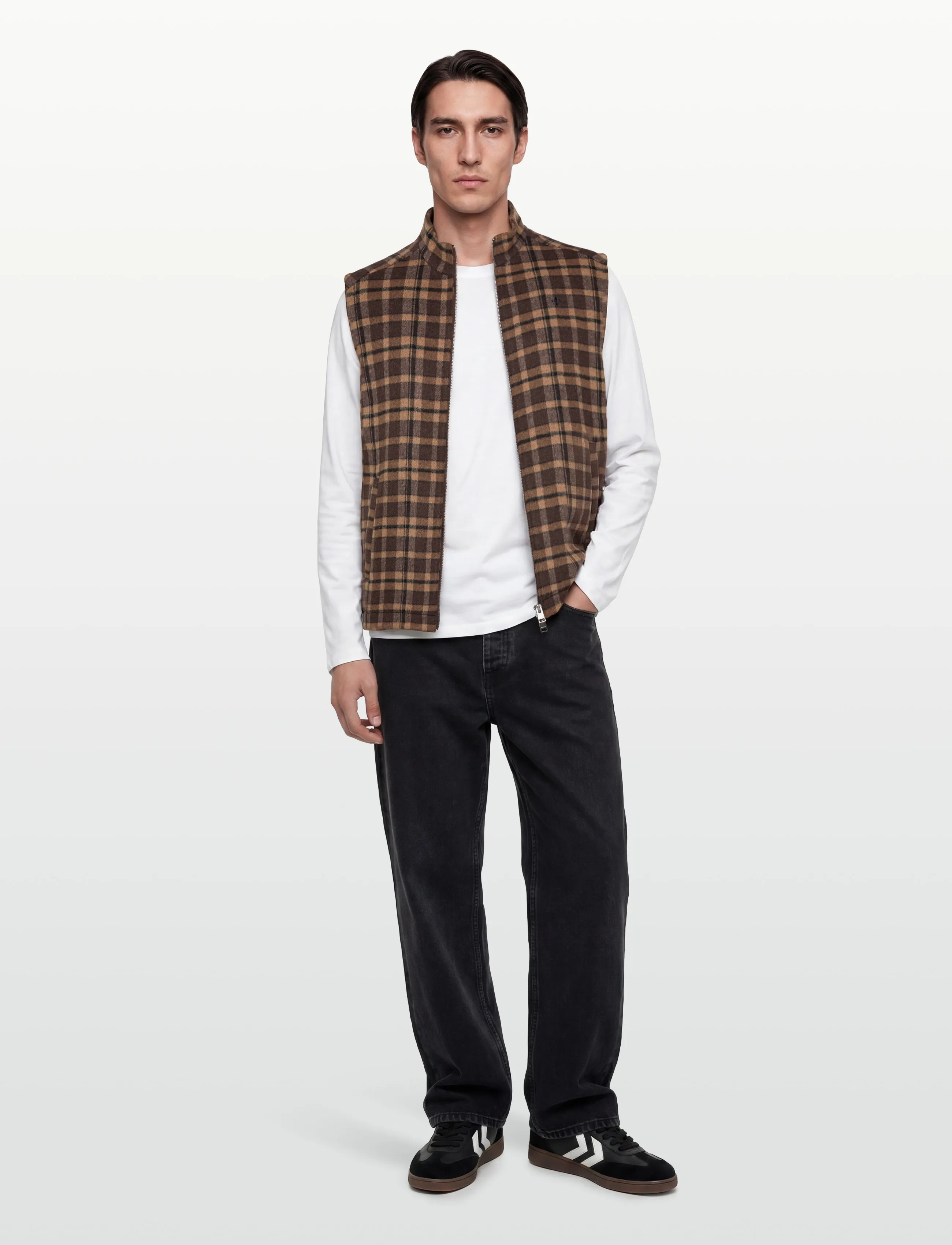 Morris Humphrey Vest, XL, Brown, Designere > Veste, Herre