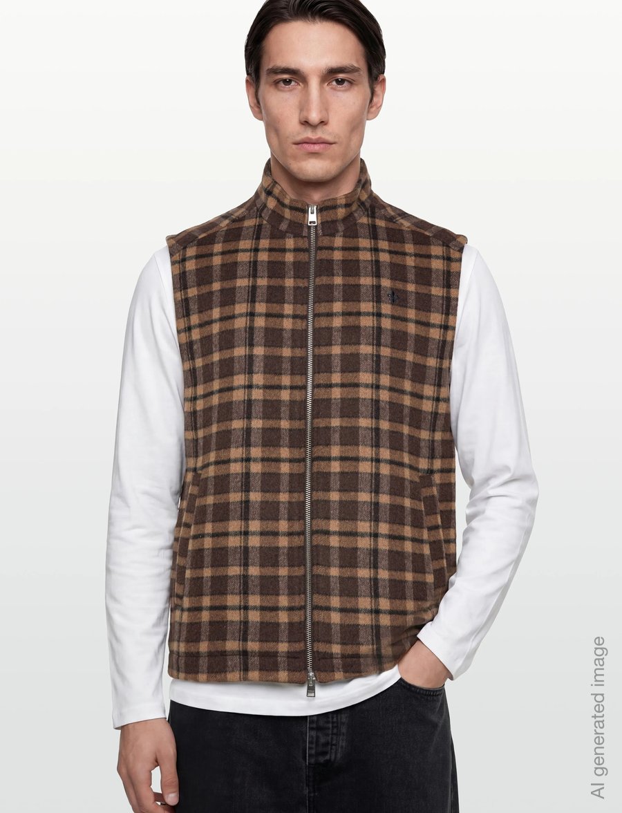 Morris - Humphrey Vest - veste - brown - 3