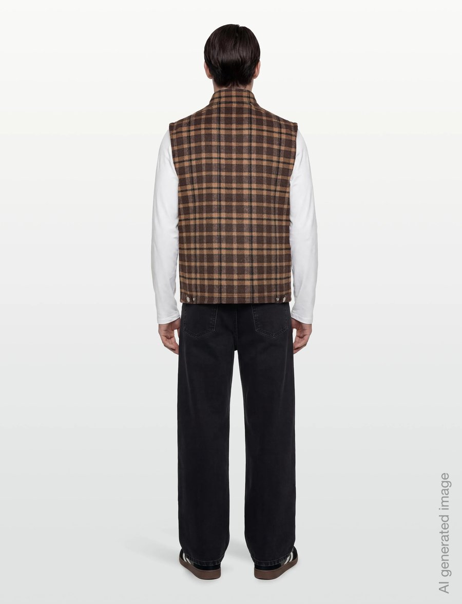 Morris - Humphrey Vest - veste - brown - 4