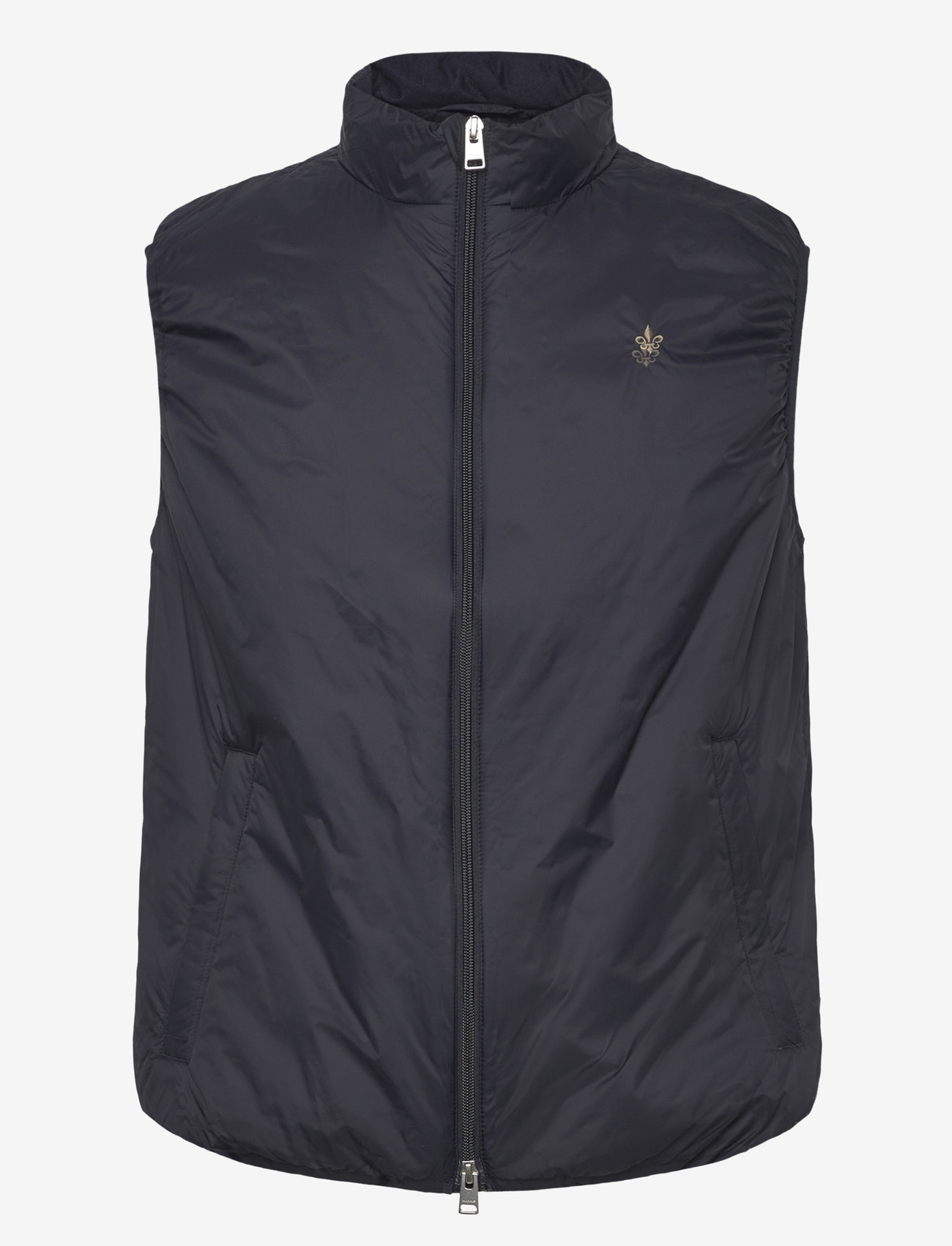 Morris - Bradley Padded Vest - veste - blue - 1