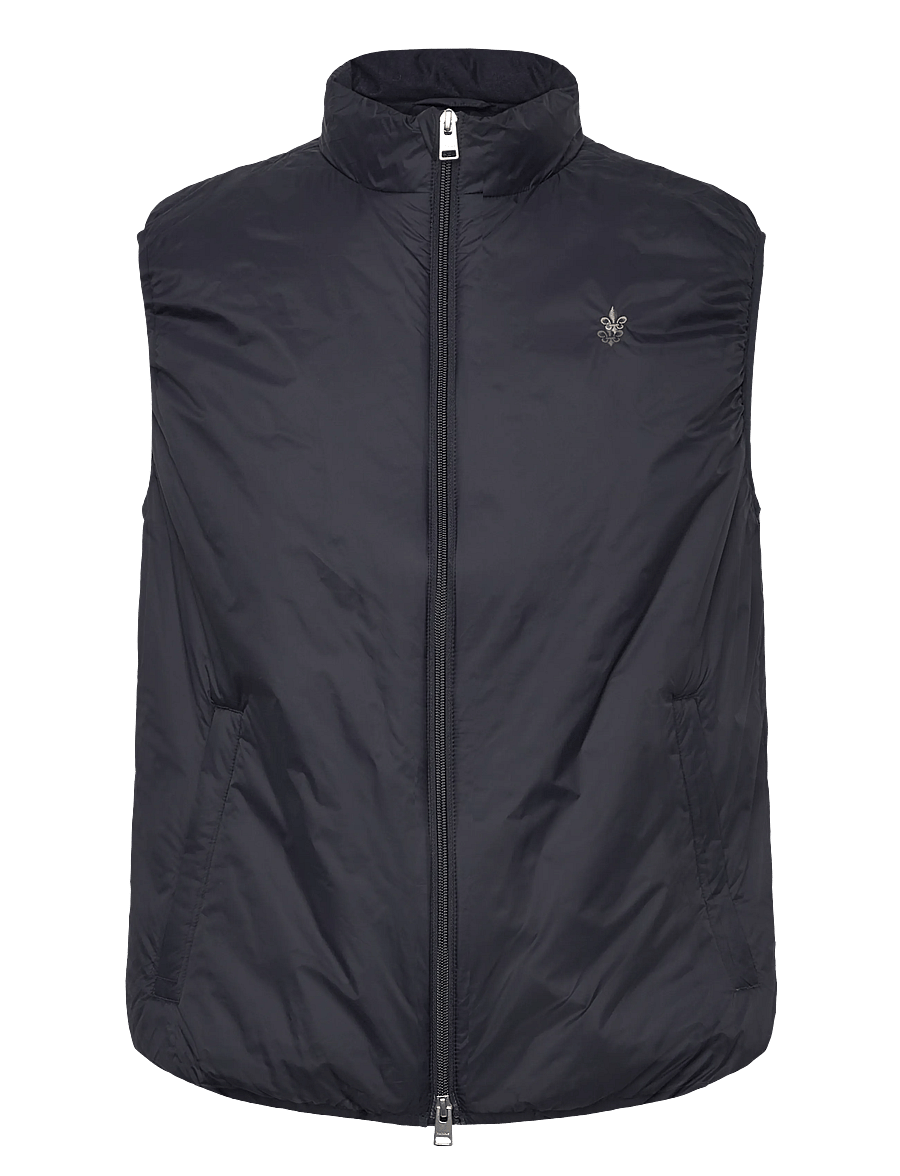Morris - Bradley Padded Vest - vests - blue - 1