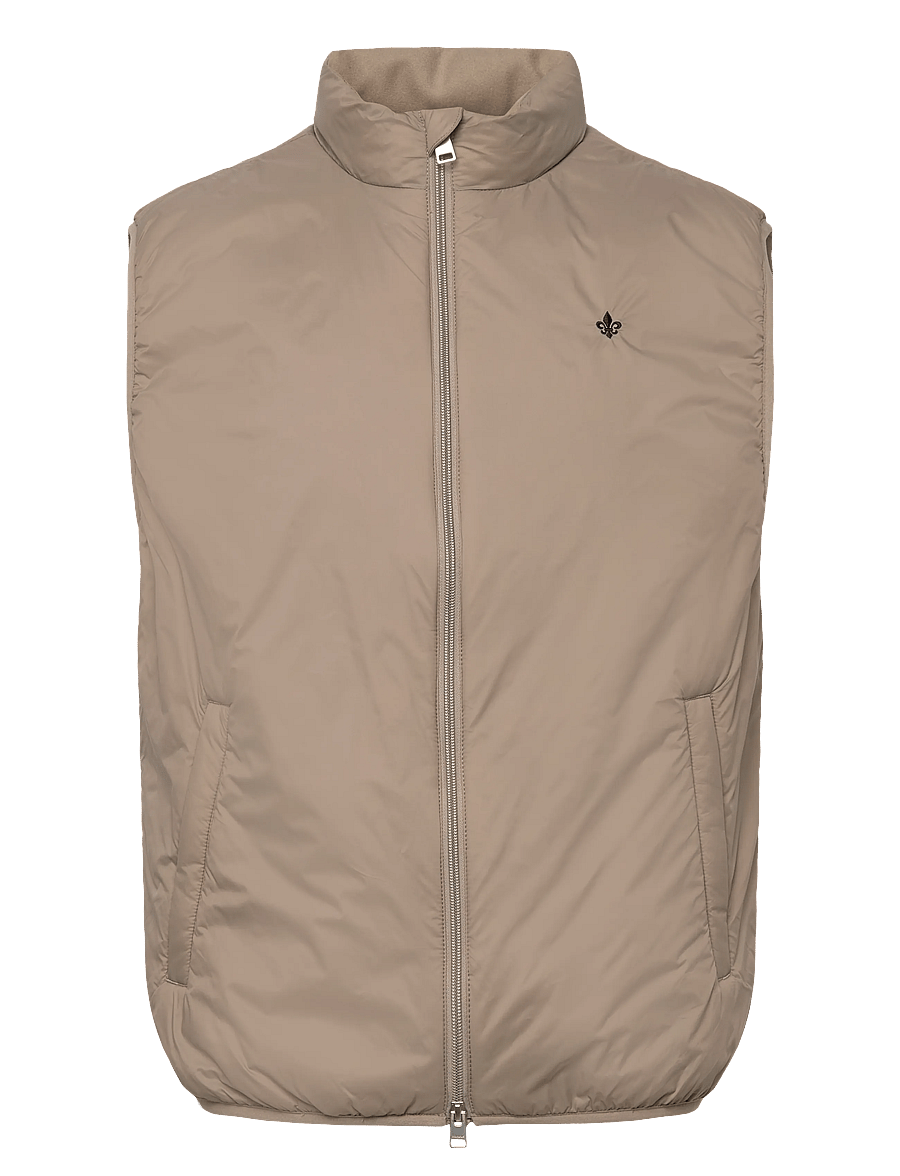 Morris - Bradley Padded Vest - vests - khaki - 1