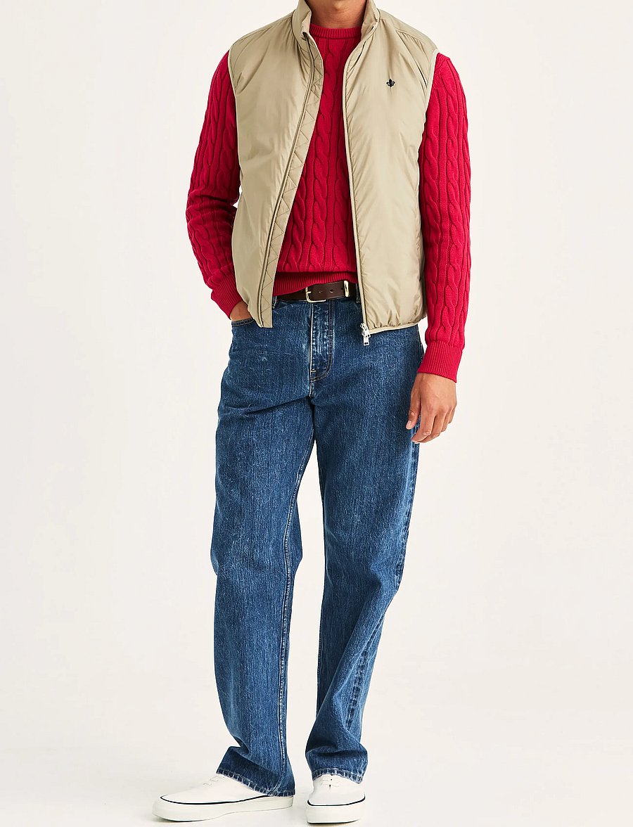 Morris - Bradley Padded Vest - vests - khaki - 3