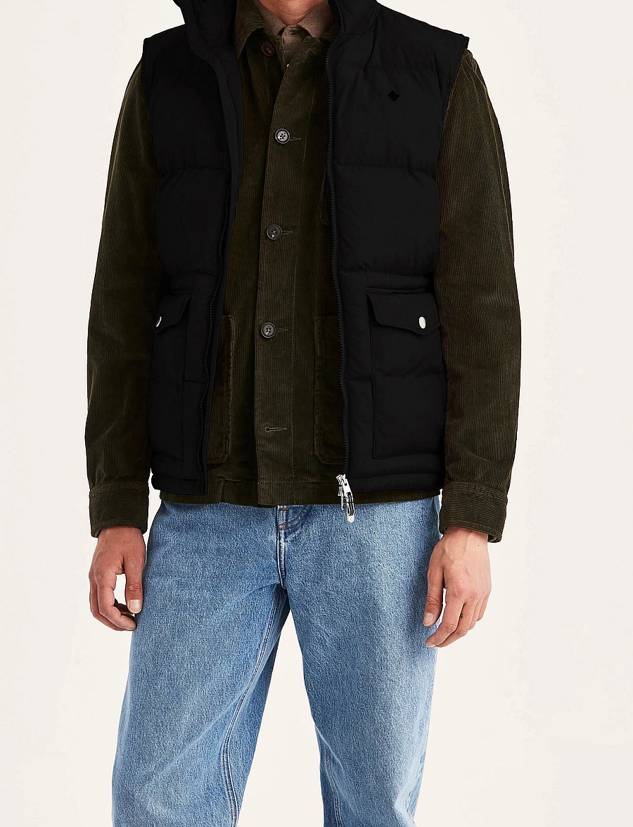 Morris - Lennox Puffer Vest - shop efter anledning - black - 0