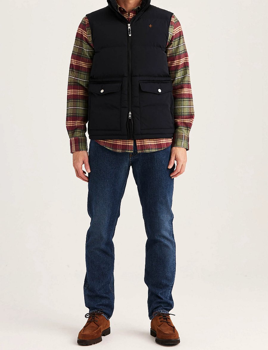 Morris - Lennox Puffer Vest - osta olukorra järgi - blue - 3