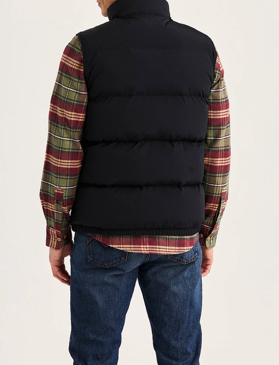 Morris - Lennox Puffer Vest - osta olukorra järgi - blue - 4