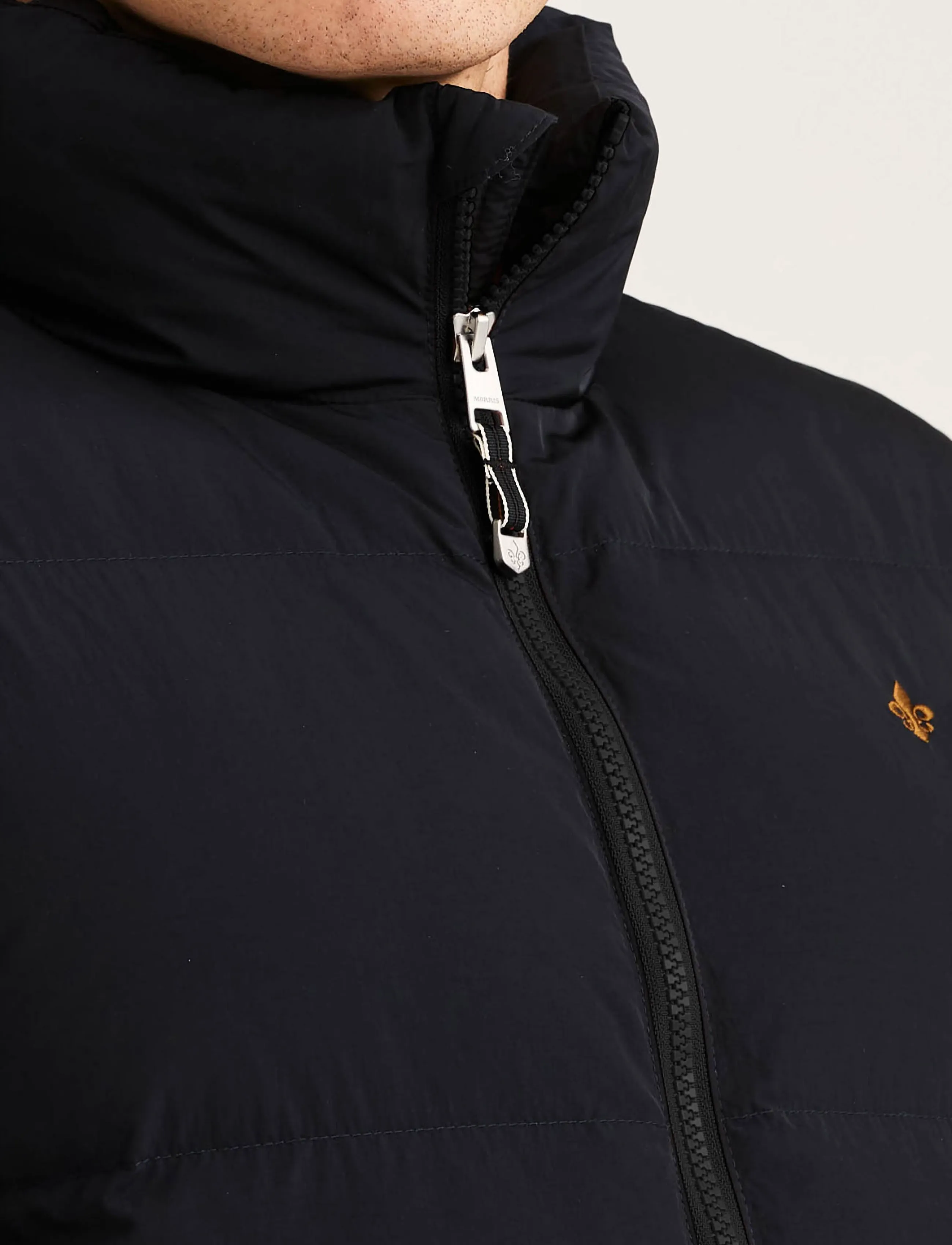 Morris - Lennox Puffer Vest - osta olukorra järgi - blue - 5