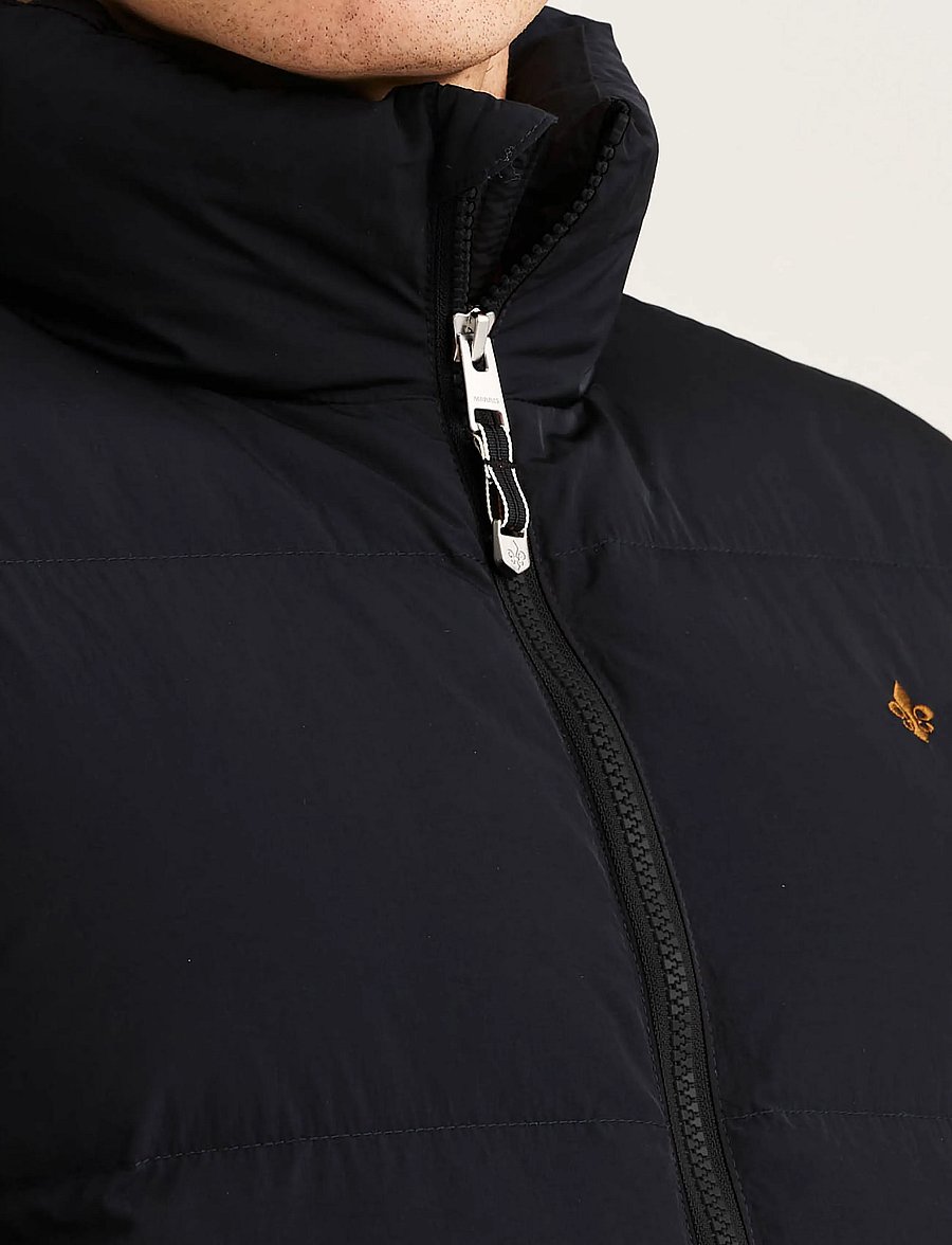 Morris - Lennox Puffer Vest - osta olukorra järgi - blue - 5