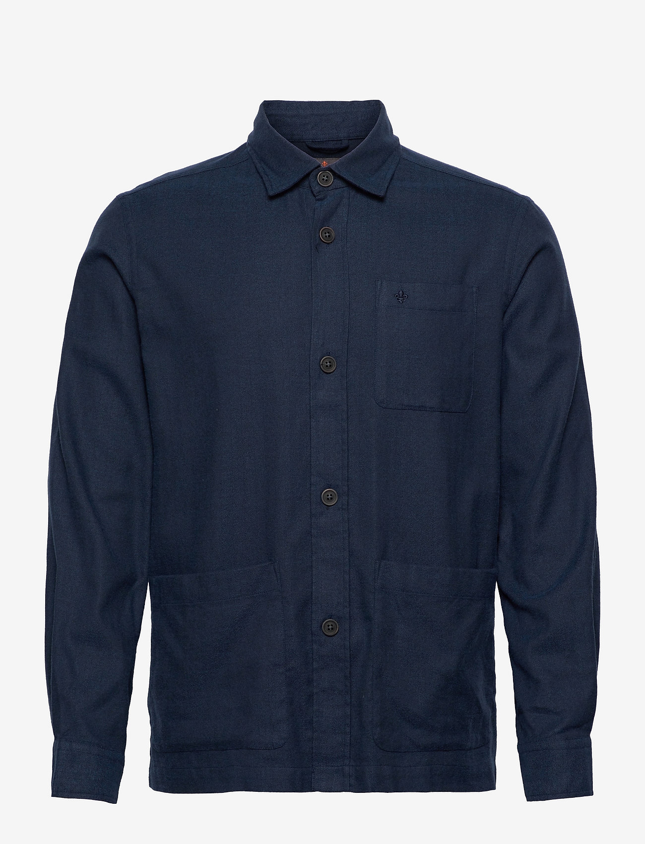 Morris - Wilton Lt Shirt Jacket - navy - 0
