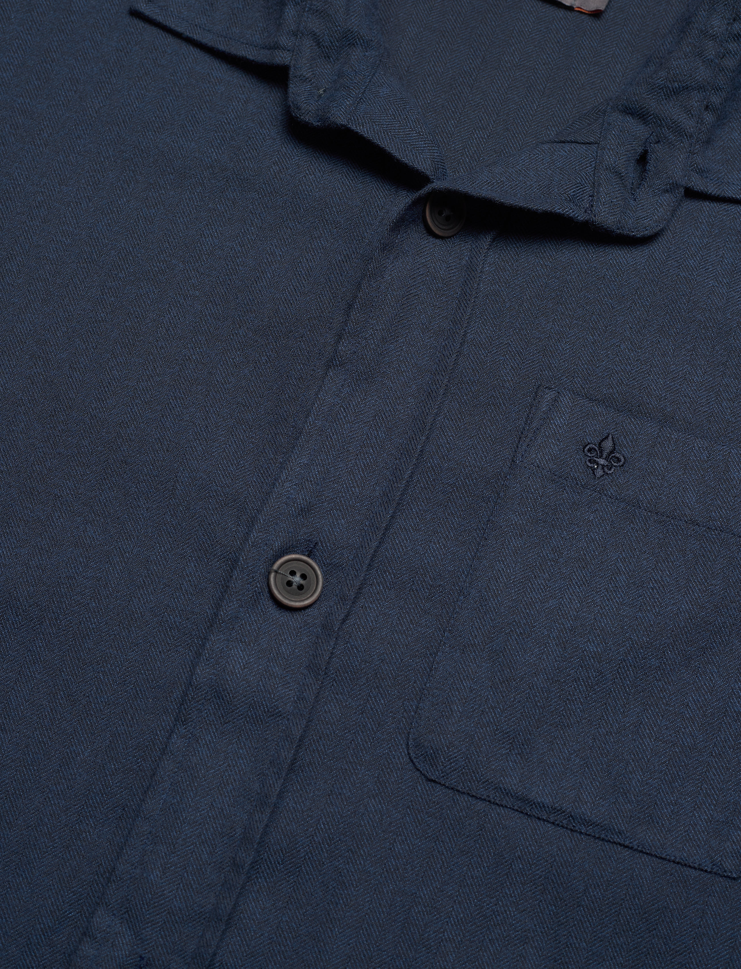Morris - Wilton Lt Shirt Jacket - navy - 2