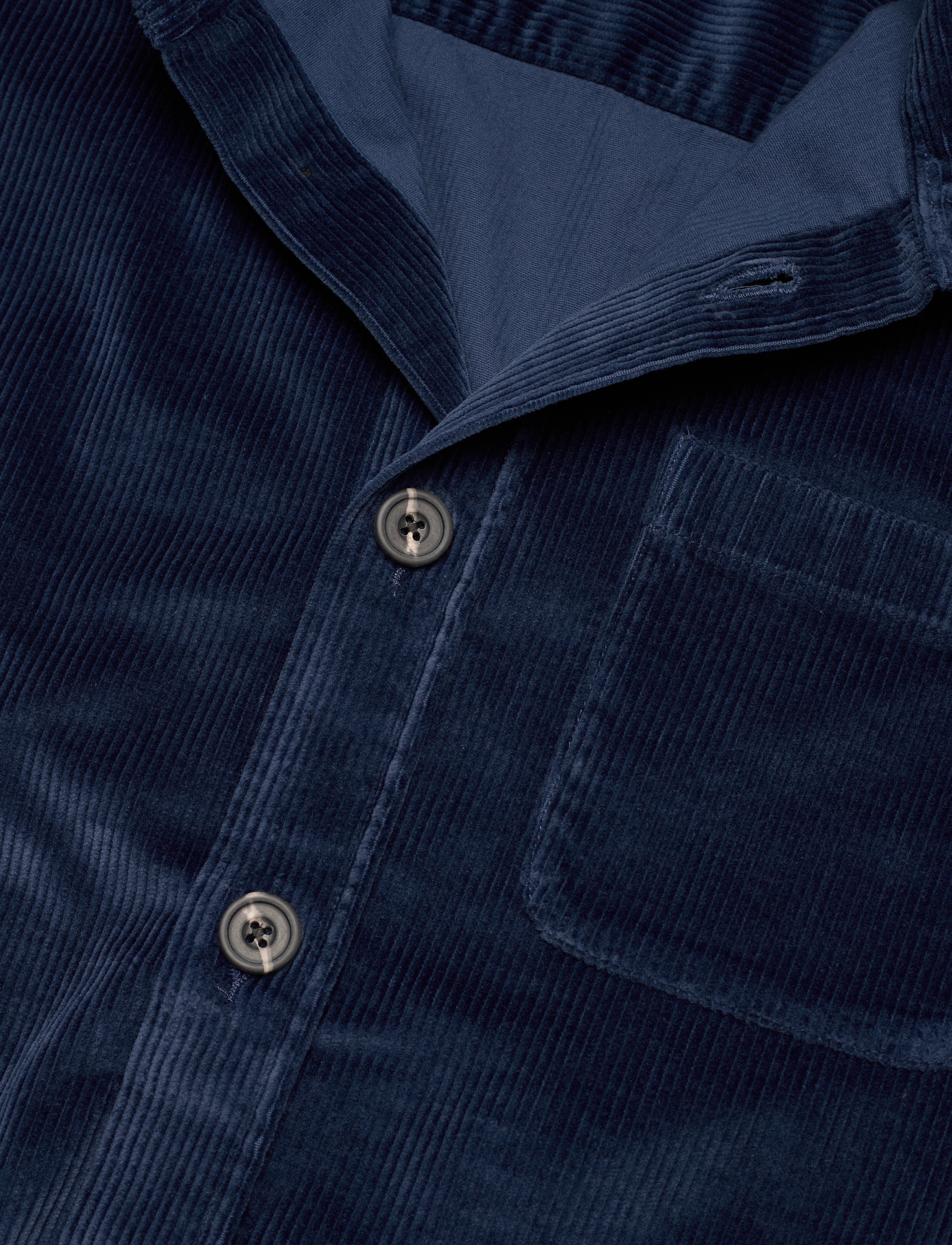 Morris - Heaton Cord Lt Shirt Jacket - blue - 2