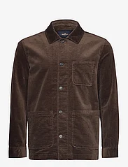 Morris - Pennon Shirt Jacket - vyrams - brown - 0