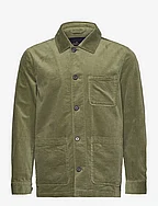 Pennon Shirt Jacket - OLIVE