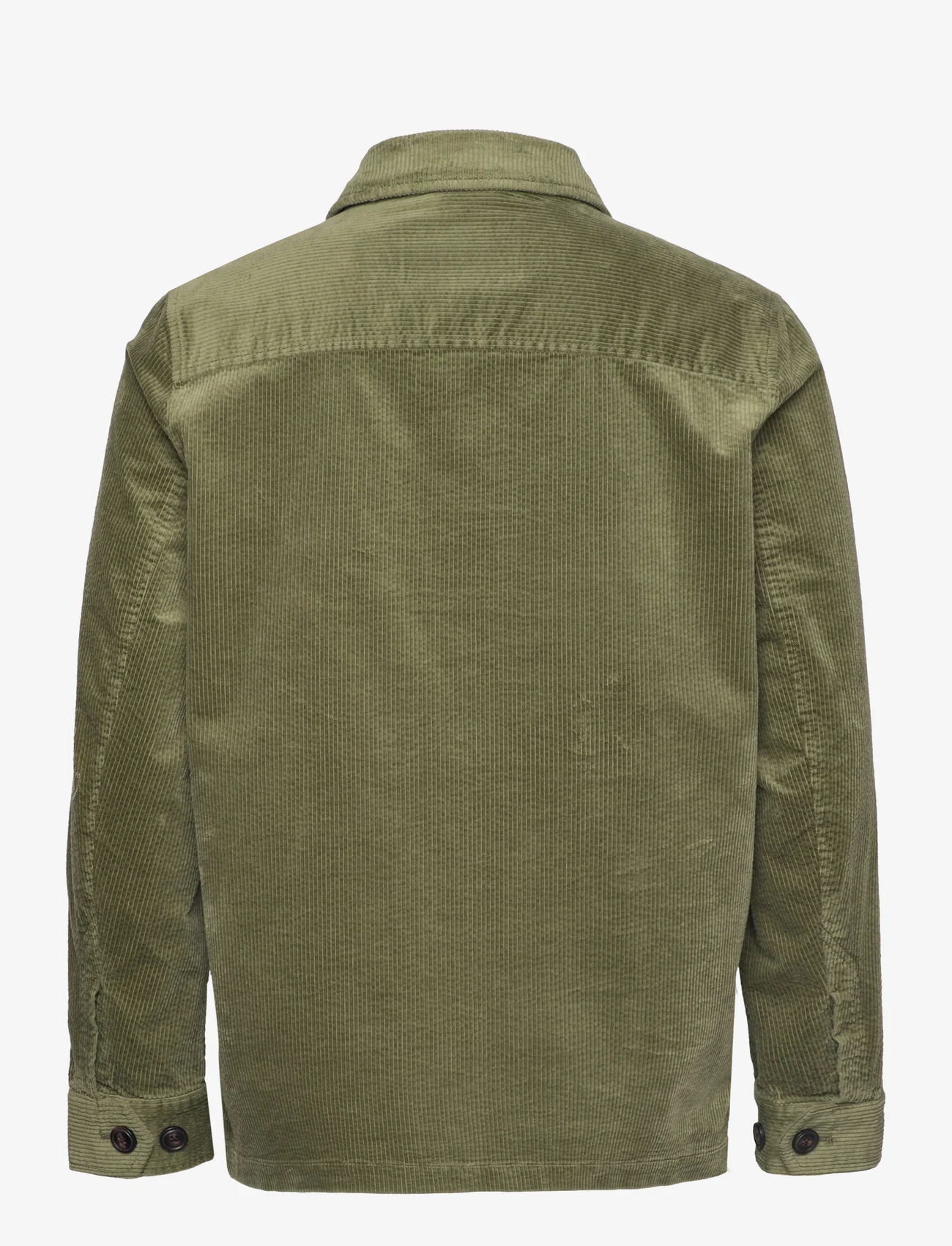 Morris - Pennon Shirt Jacket - vyrams - olive - 1