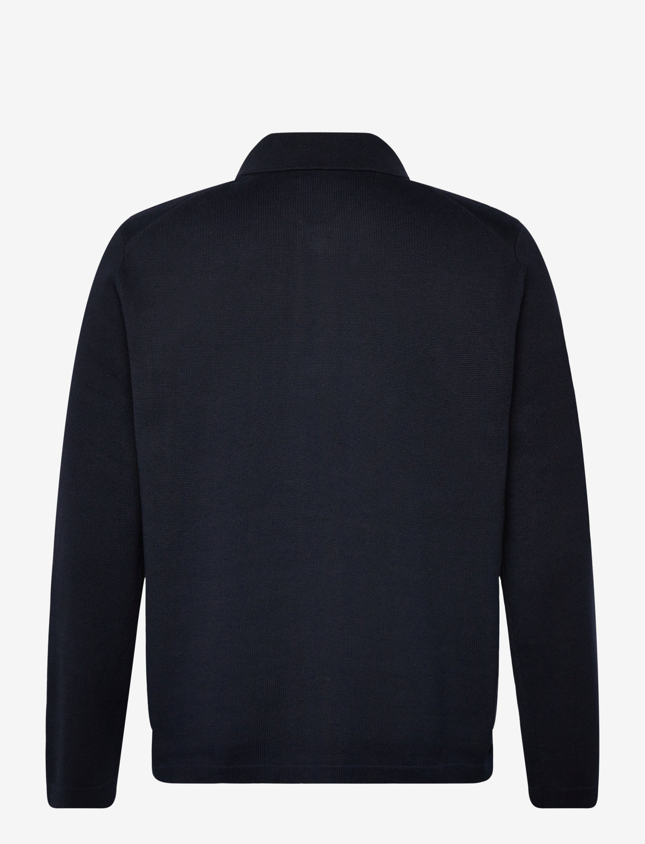Morris - Jake Knitted Shirt Jacket - old blue - 1