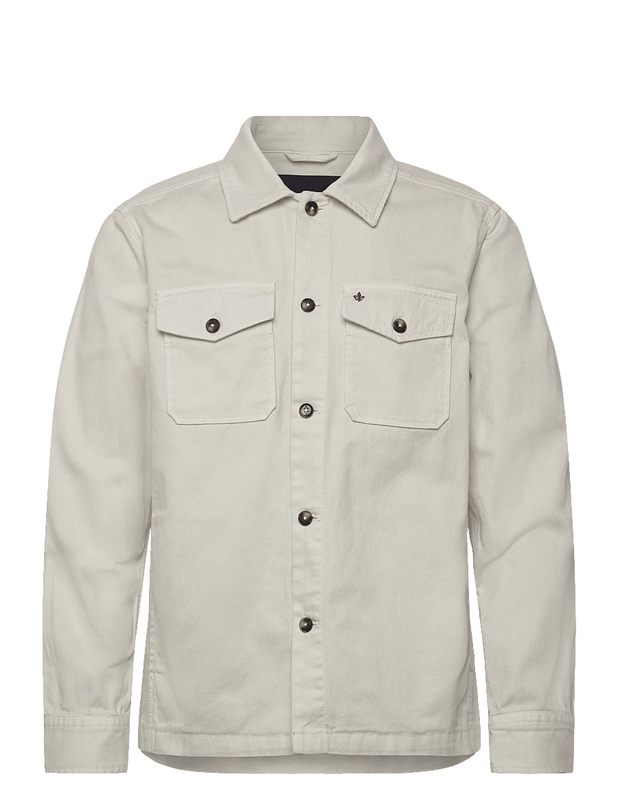 Morris - Alain Twill Shirt Jacket - sügisjoped - off white - 1